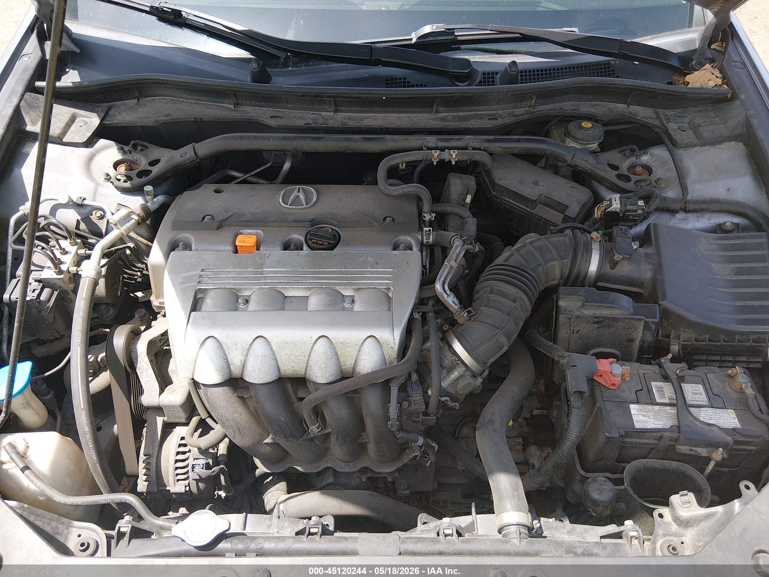 2011 Acura Tsx 2.4 Серый vin: JH4CU2F67BC004698
