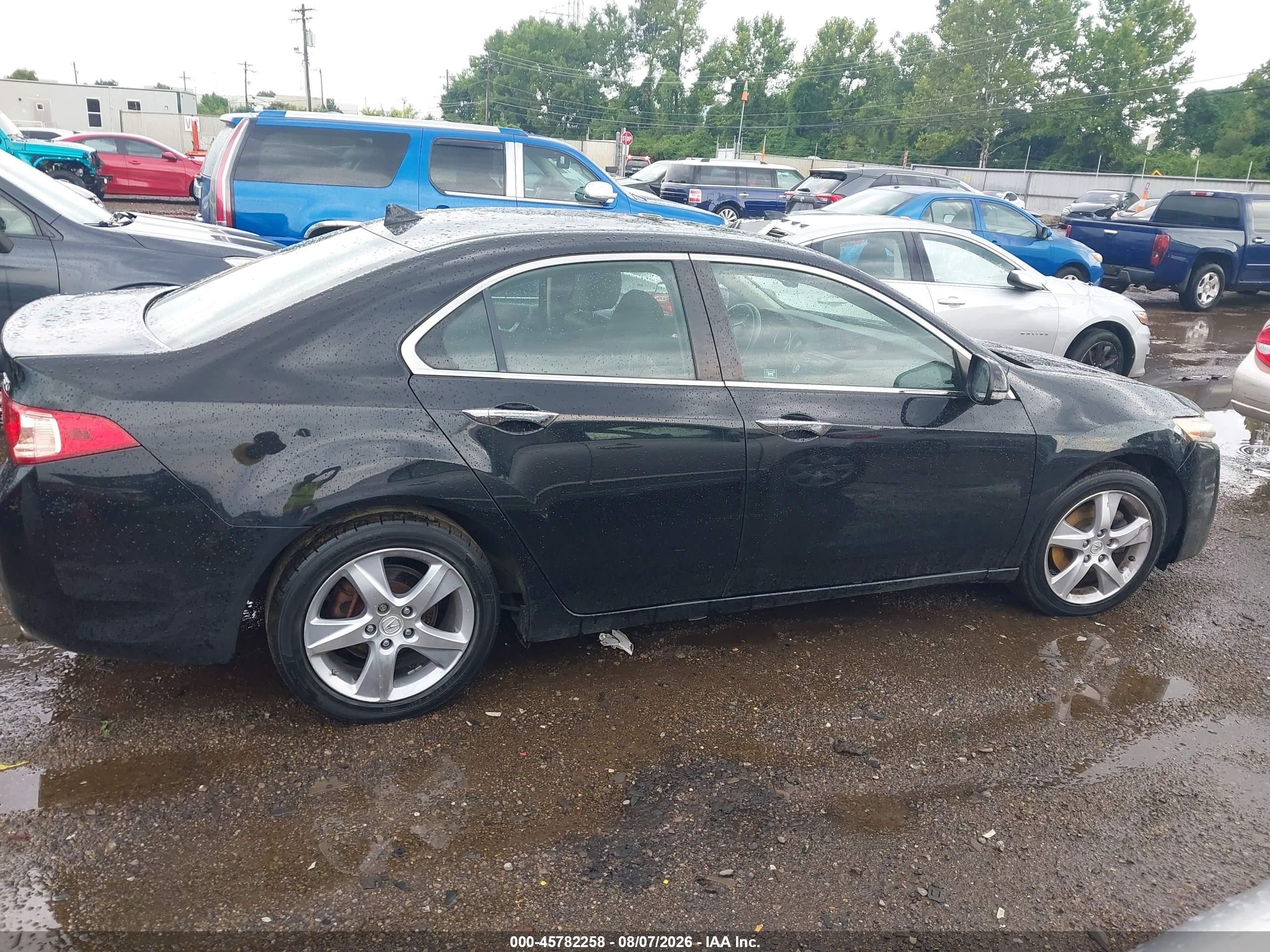 2011 Acura Tsx 2.4 Black vin: JH4CU2F67BC005480