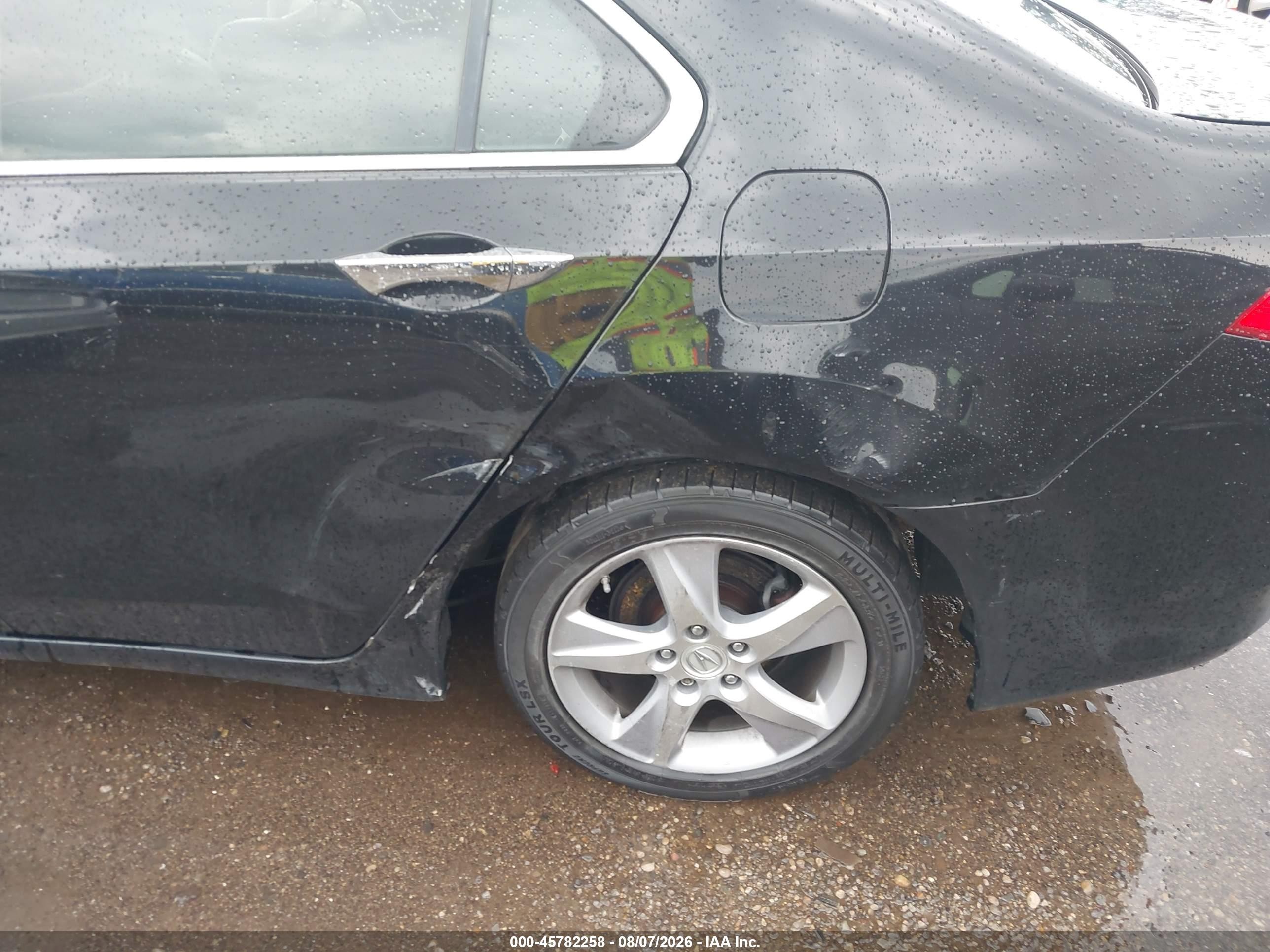 2011 Acura Tsx 2.4 Black vin: JH4CU2F67BC005480