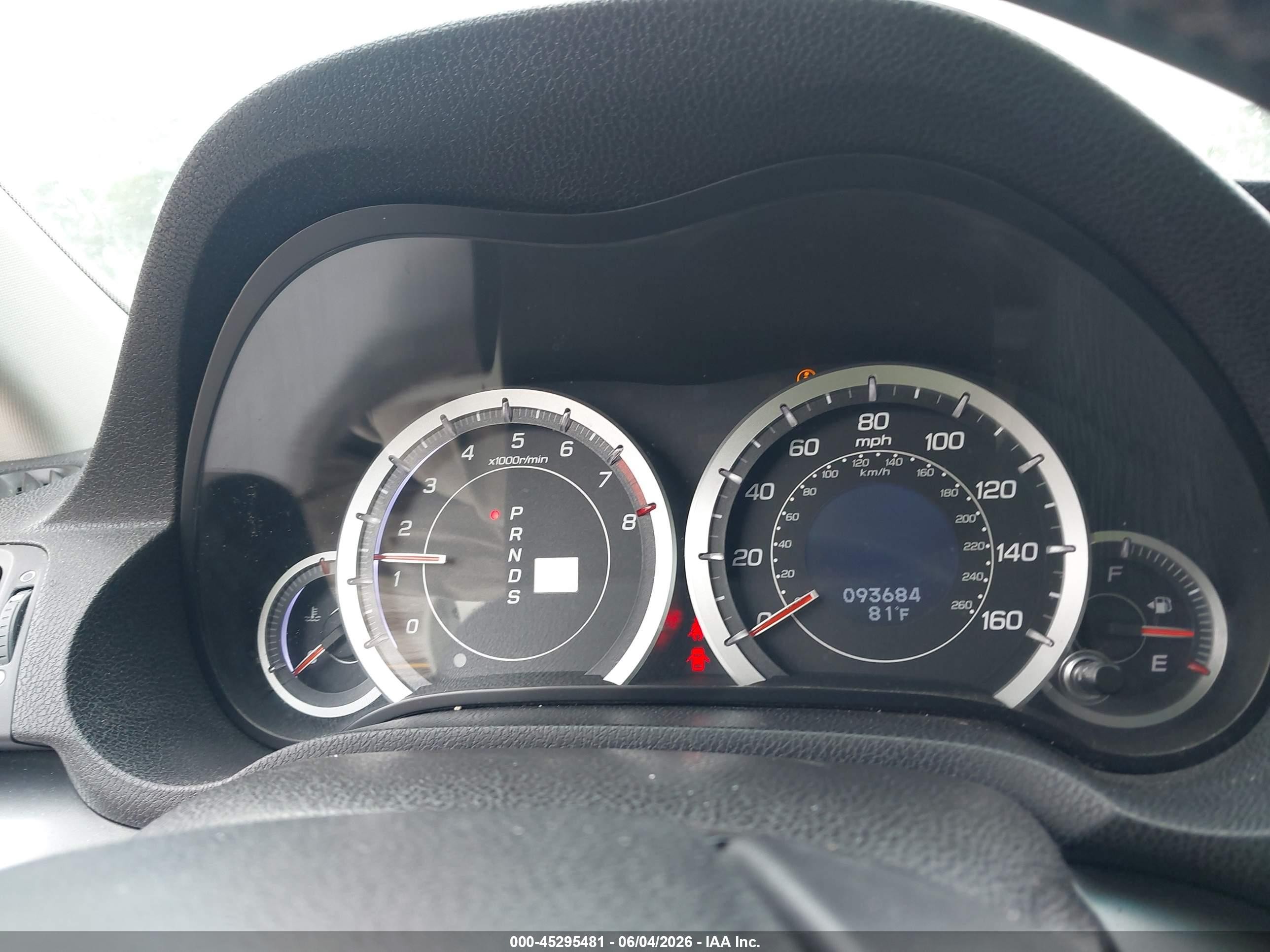 2011 Acura Tsx 2.4 White vin: JH4CU2F67BC007309