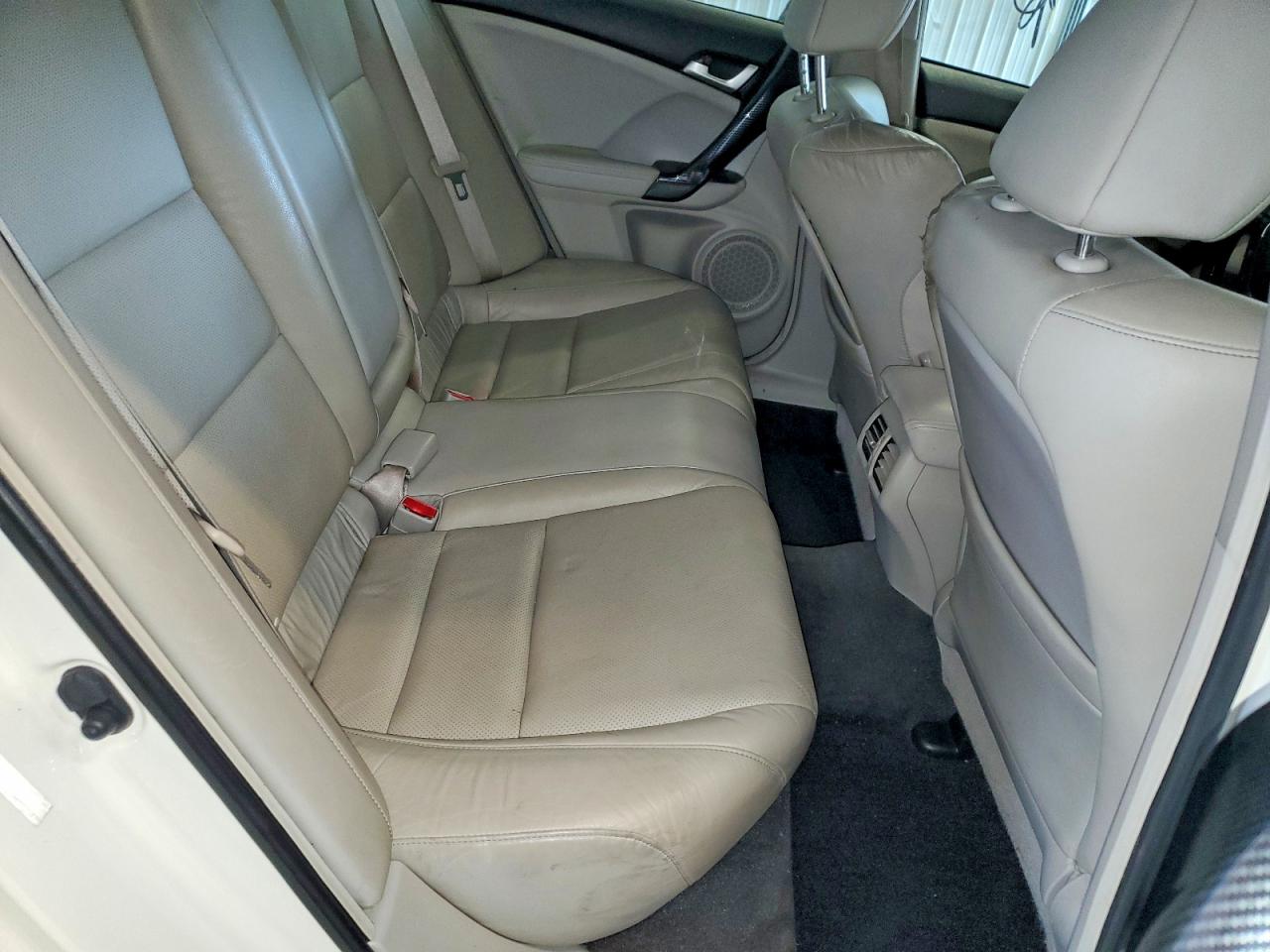 2011 Acura Tsx Белый vin: JH4CU2F67BC007309