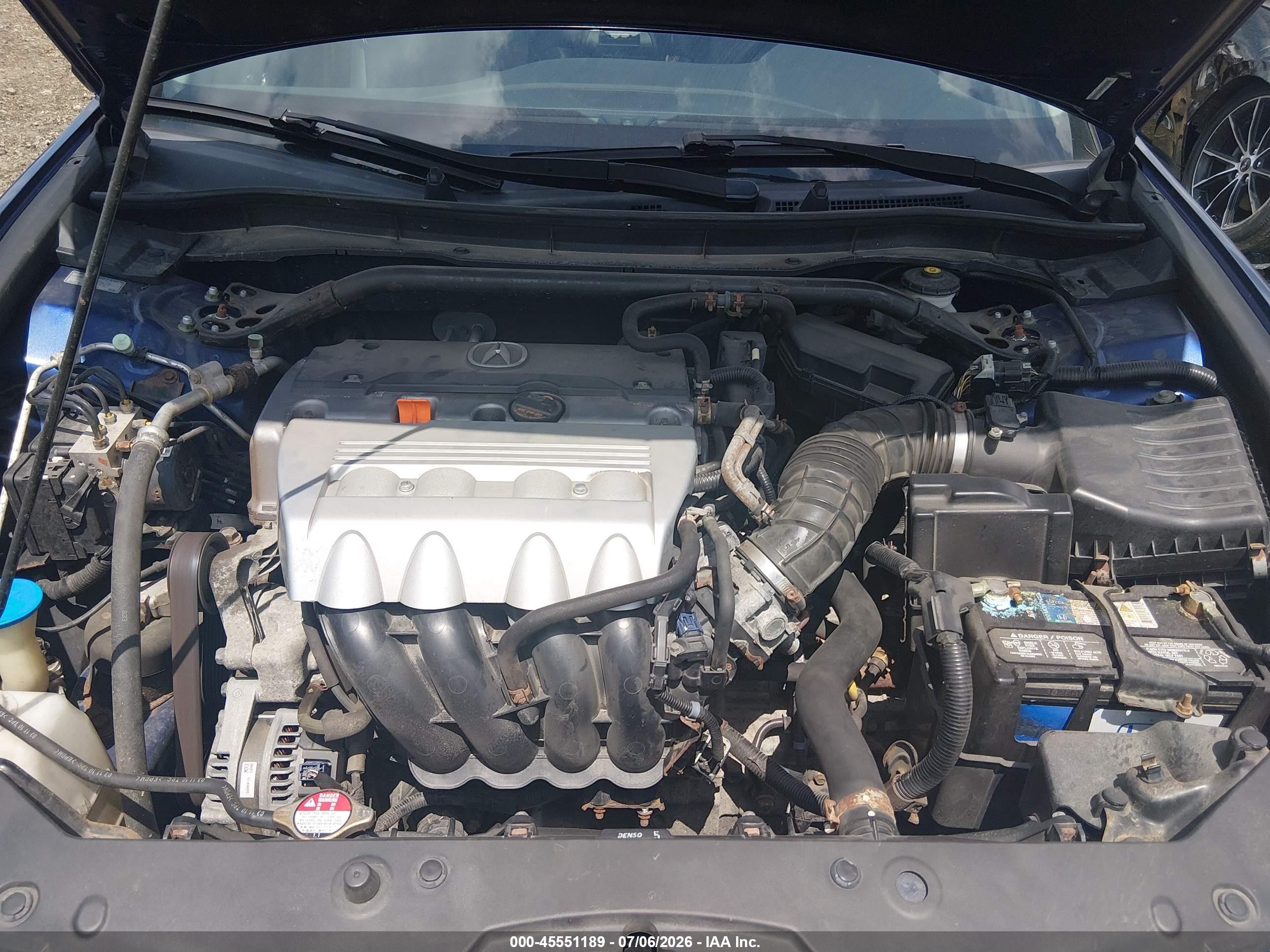 2011 Acura Tsx 2.4 Blue vin: JH4CU2F67BC007987