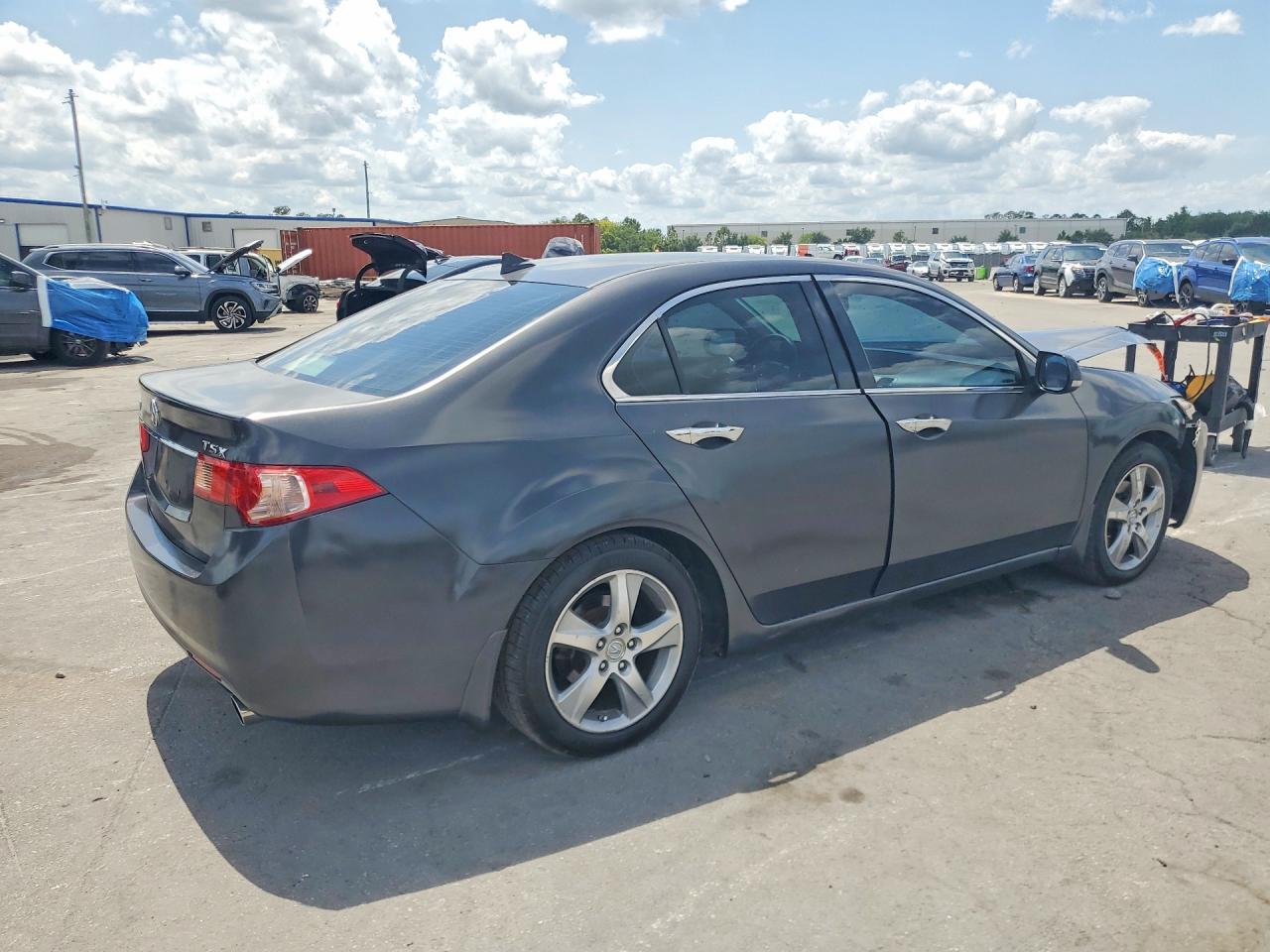 2011 Acura Tsx Gray vin: JH4CU2F67BC010744