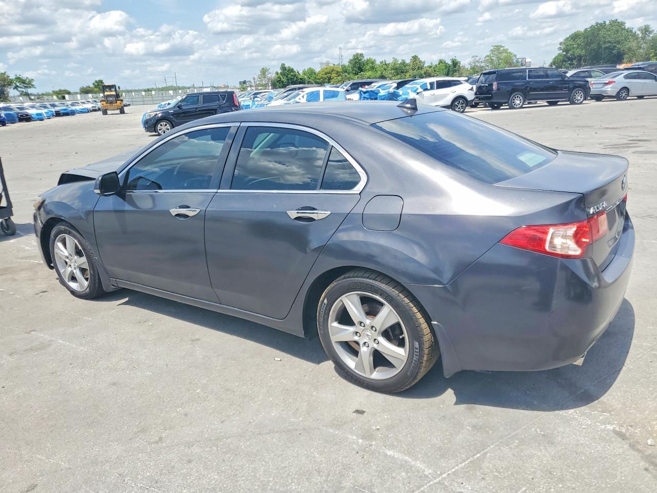 2011 Acura Tsx Gray vin: JH4CU2F67BC010744
