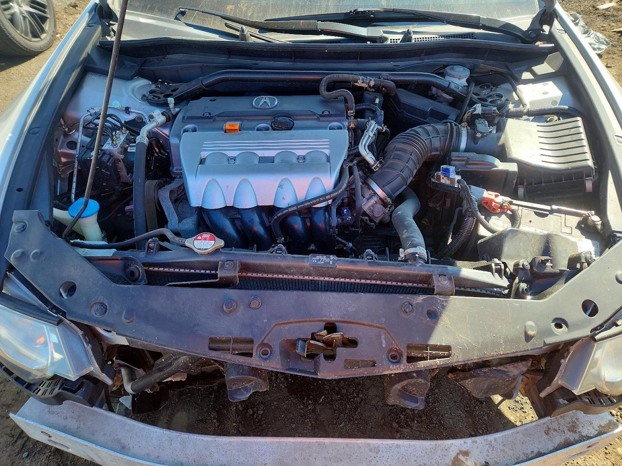 2011 Acura Tsx Silver vin: JH4CU2F67BC016544
