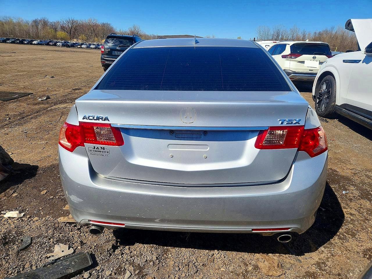 2011 Acura Tsx Silver vin: JH4CU2F67BC016544