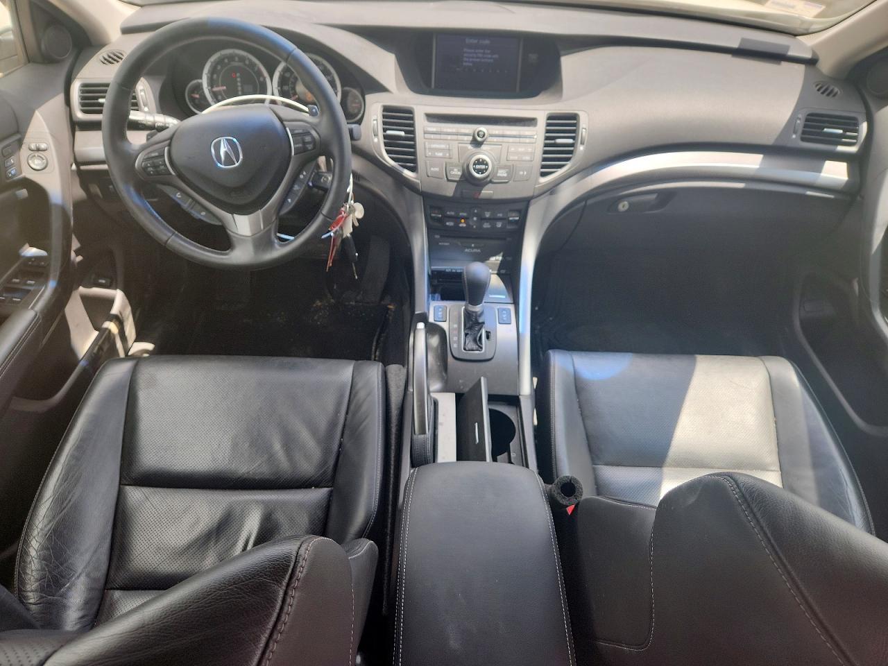 2011 Acura Tsx White vin: JH4CU2F67BC018519