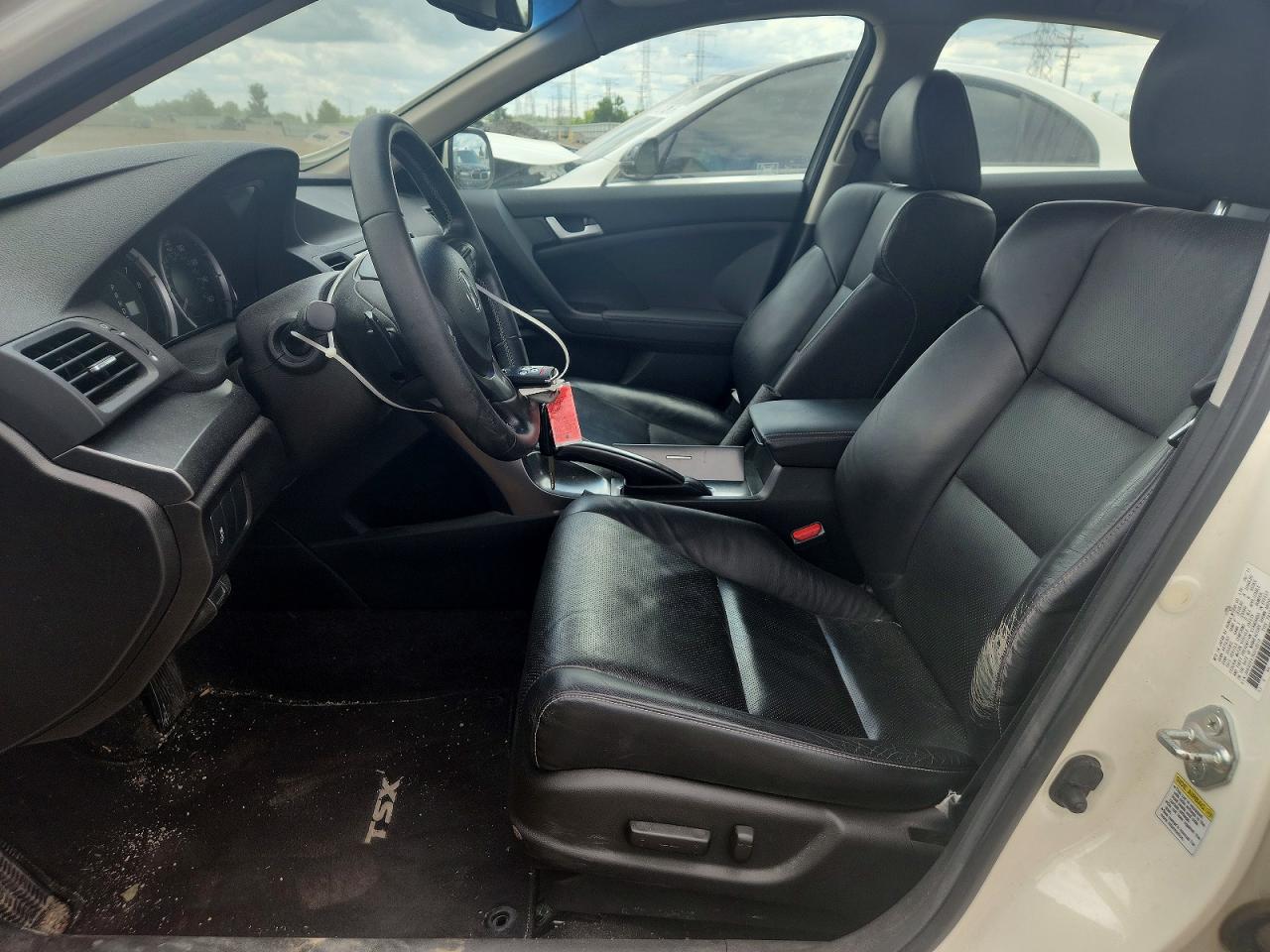 2011 Acura Tsx White vin: JH4CU2F67BC018519