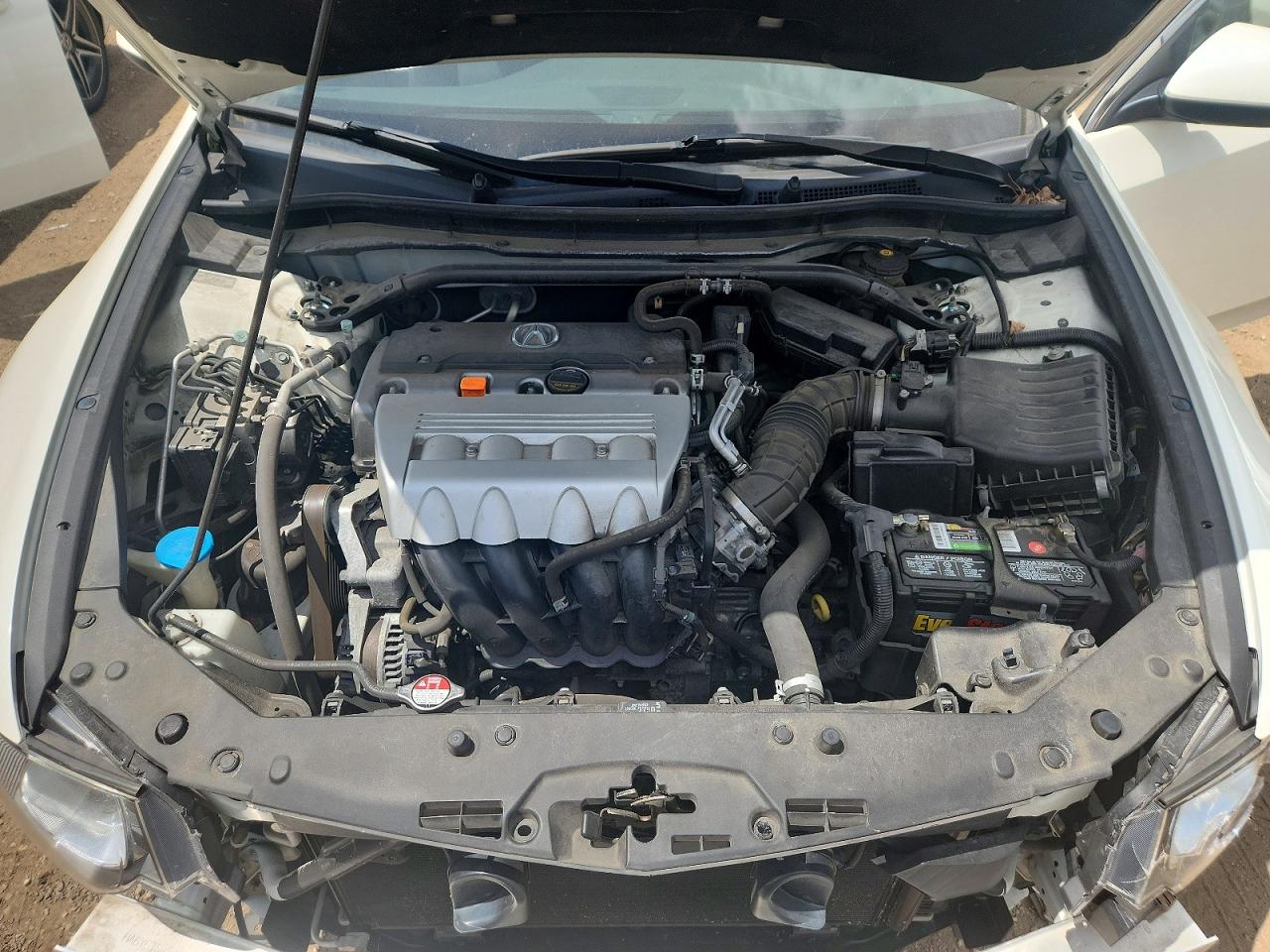 2011 Acura Tsx White vin: JH4CU2F67BC018519