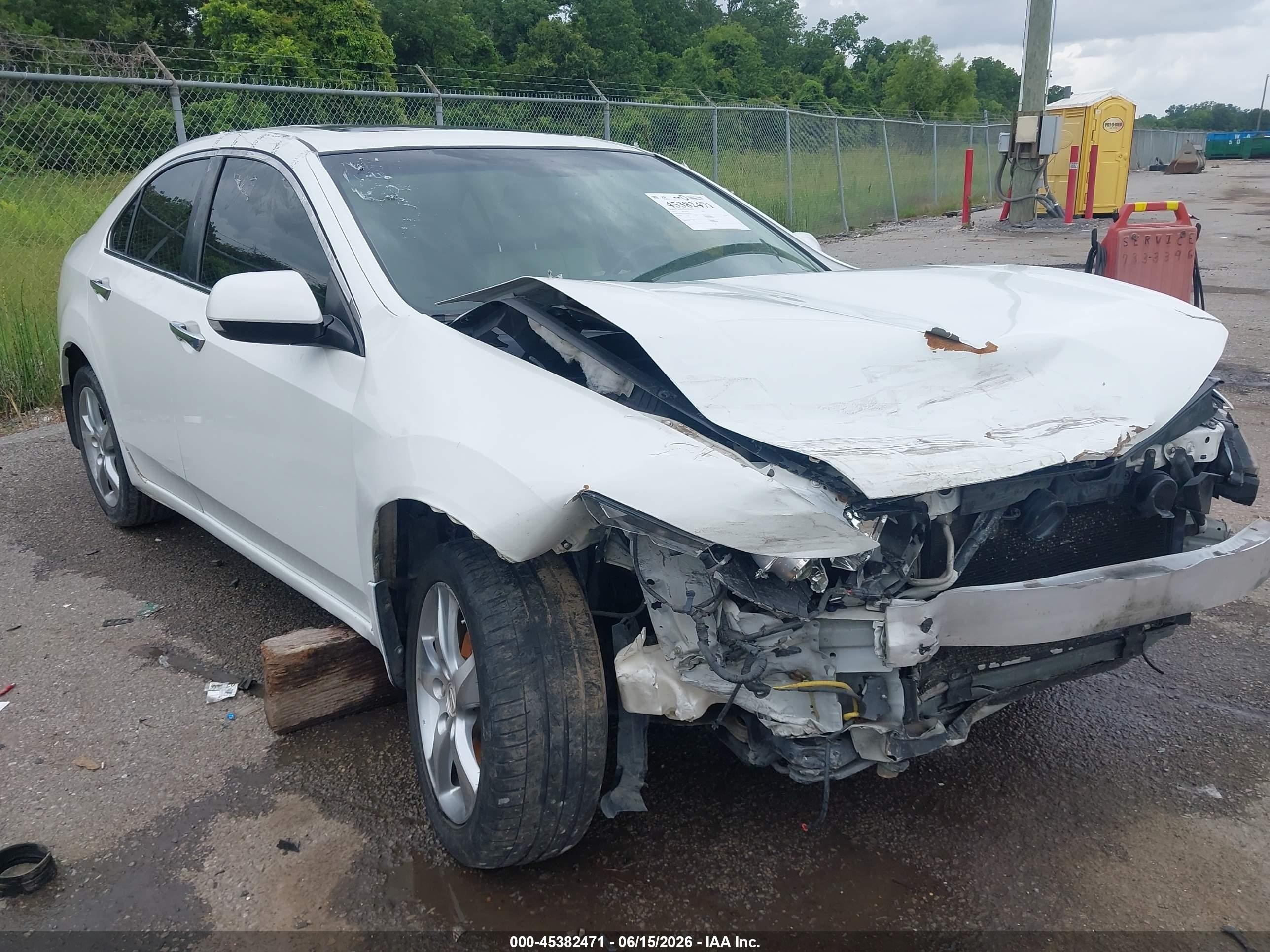 2013 Acura Tsx 2.4 White vin: JH4CU2F67DC003442