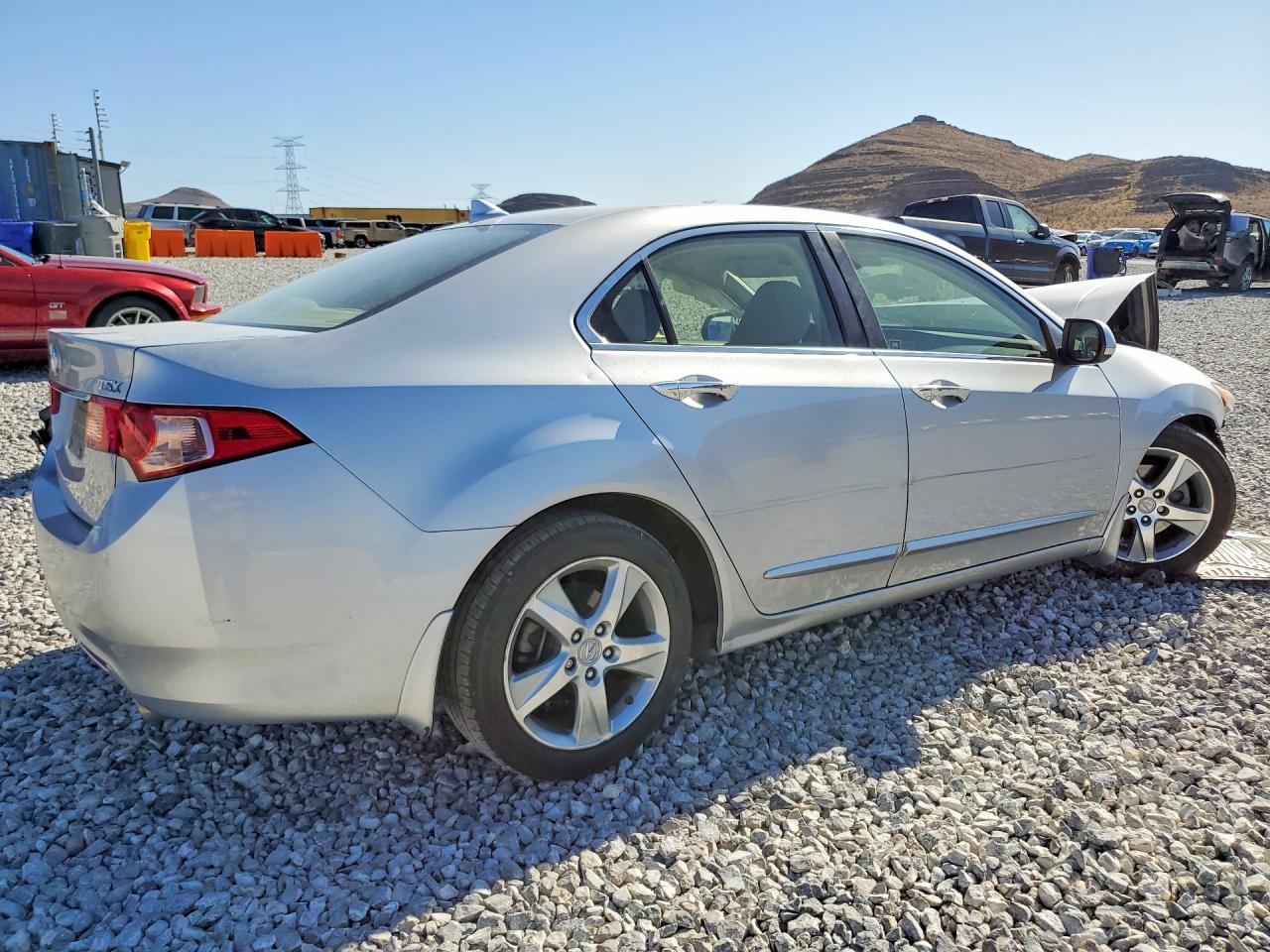 2014 Acura Tsx Tech Silver vin: JH4CU2F67EC002583