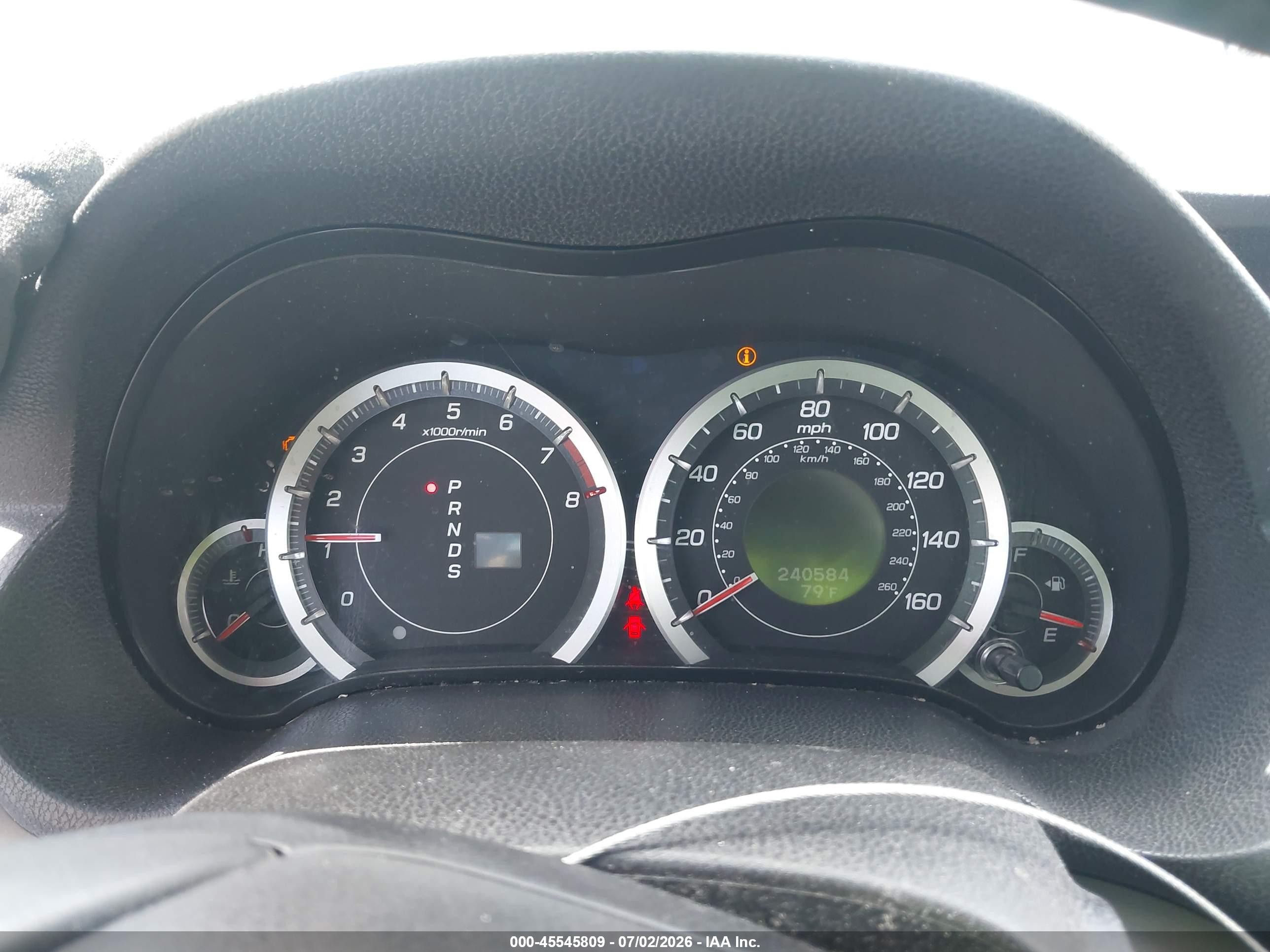 2010 Acura Tsx 2.4 Gray vin: JH4CU2F68AC006703