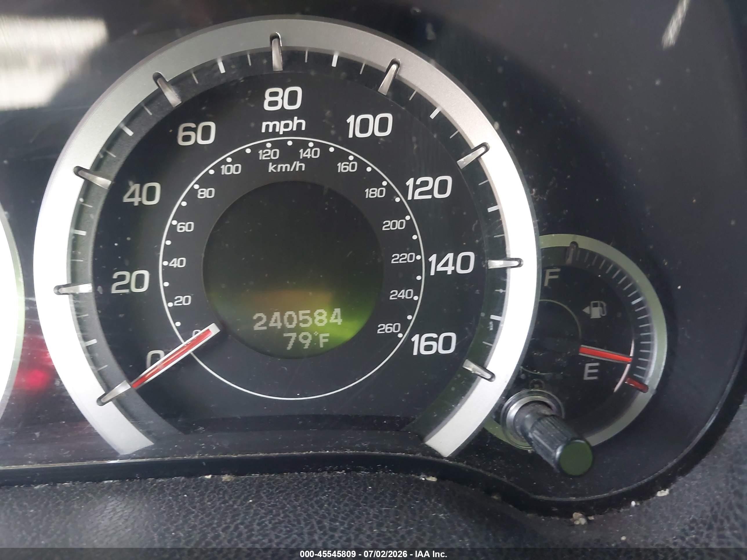 2010 Acura Tsx 2.4 Gray vin: JH4CU2F68AC006703