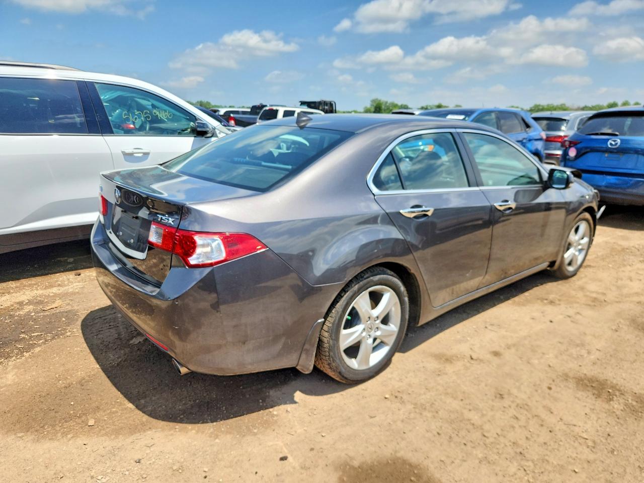 2010 Acura Tsx Gray vin: JH4CU2F68AC010153