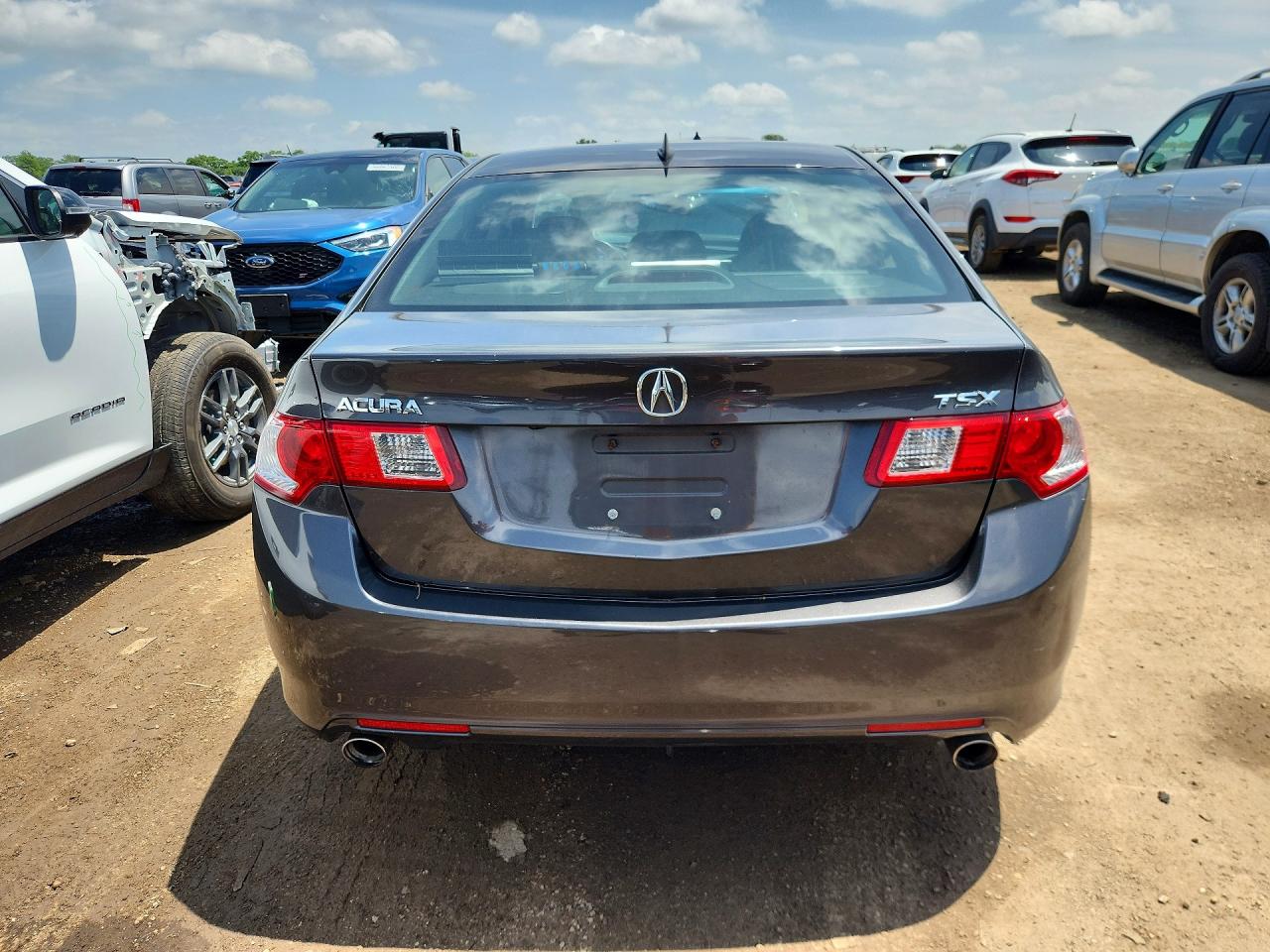 2010 Acura Tsx Gray vin: JH4CU2F68AC010153