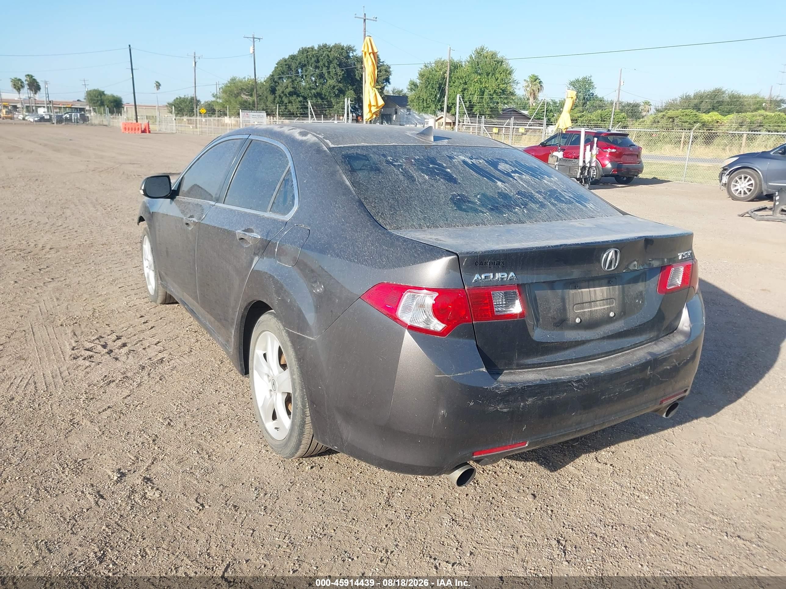 2010 Acura Tsx 2.4 Black vin: JH4CU2F68AC012422