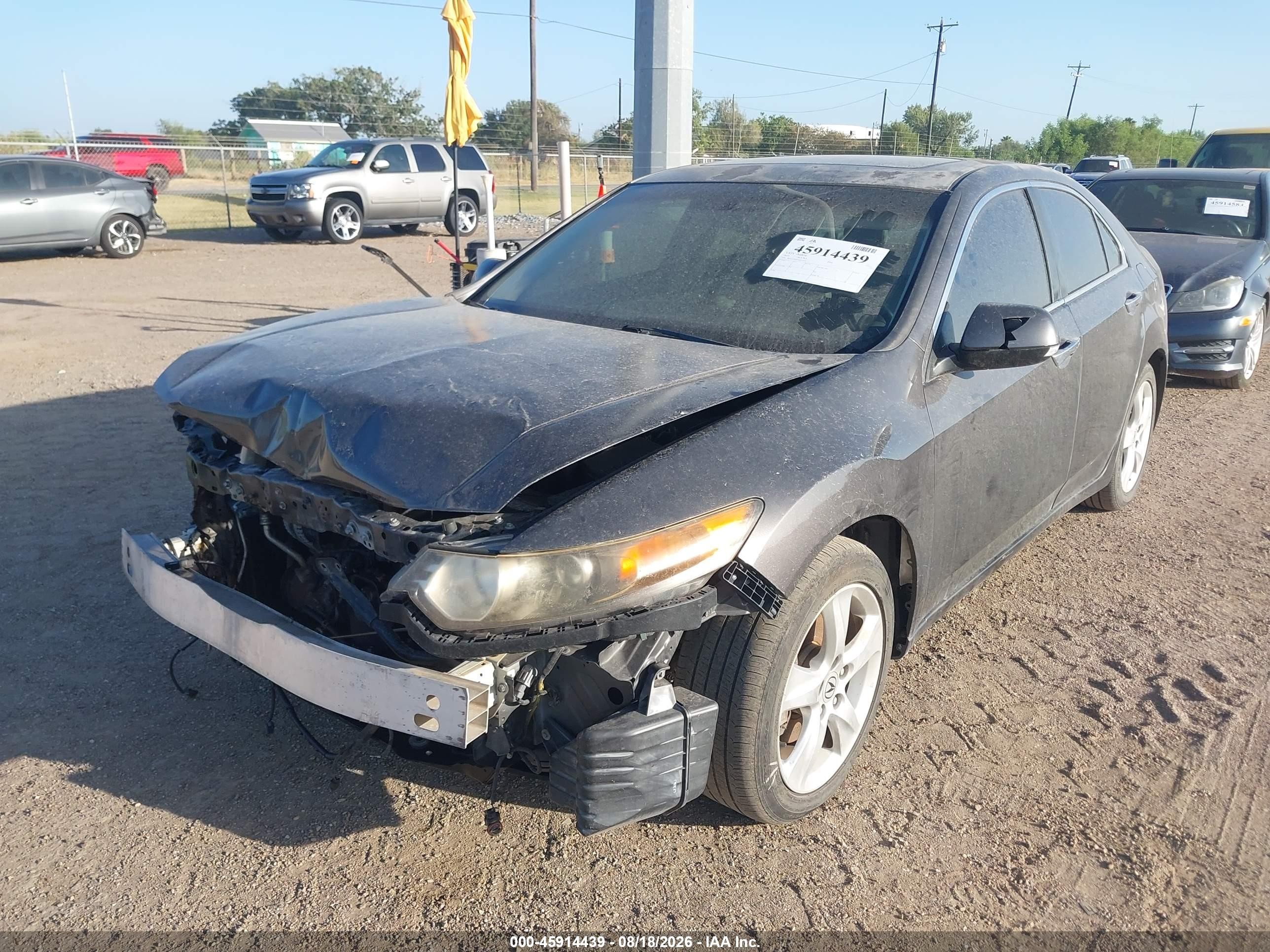 2010 Acura Tsx 2.4 Black vin: JH4CU2F68AC012422