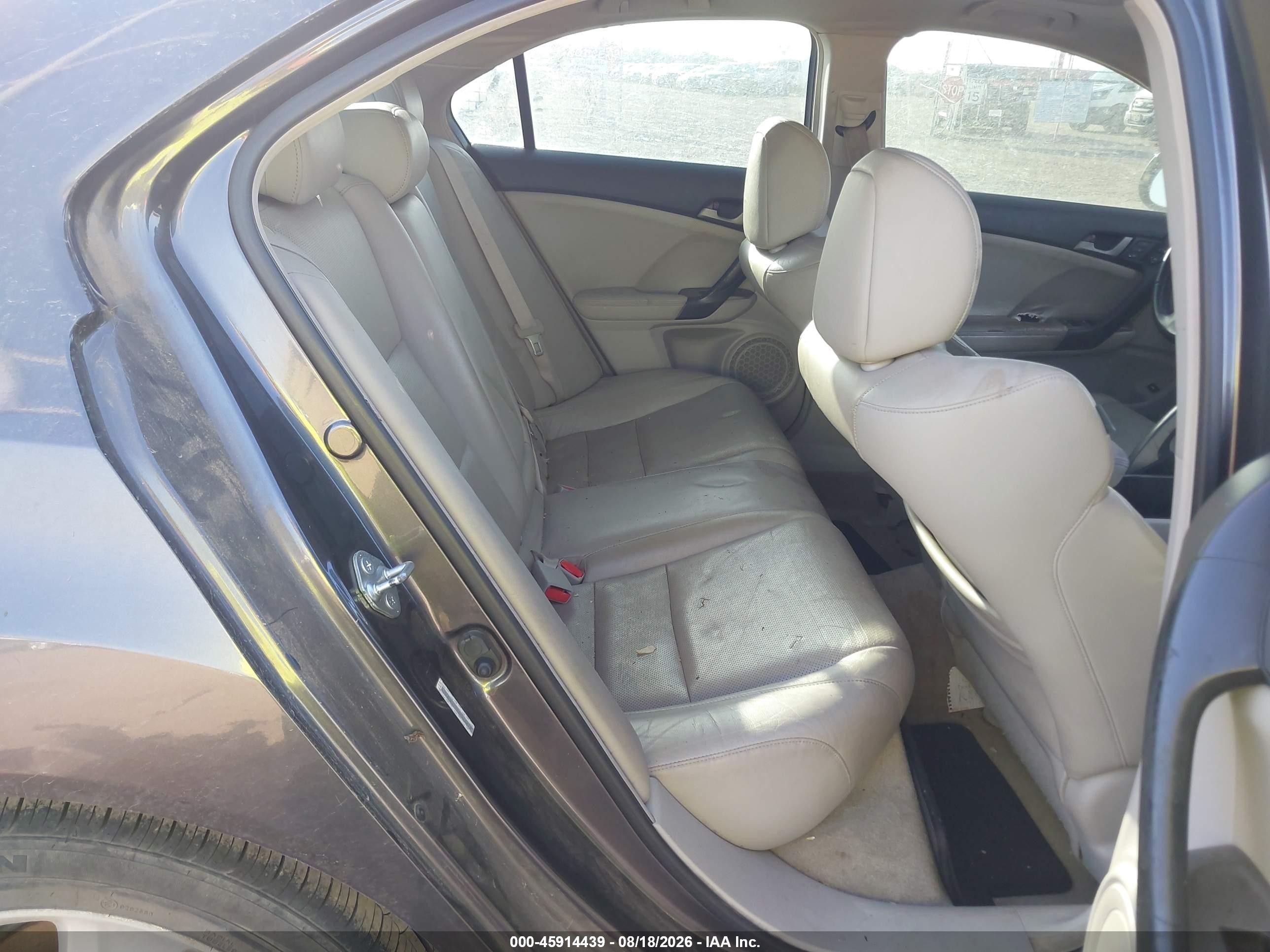 2010 Acura Tsx 2.4 Black vin: JH4CU2F68AC012422