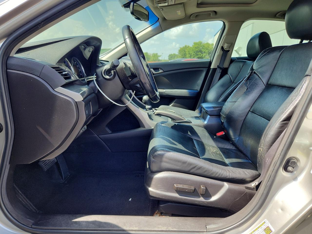 2010 Acura Tsx Silver vin: JH4CU2F68AC014011