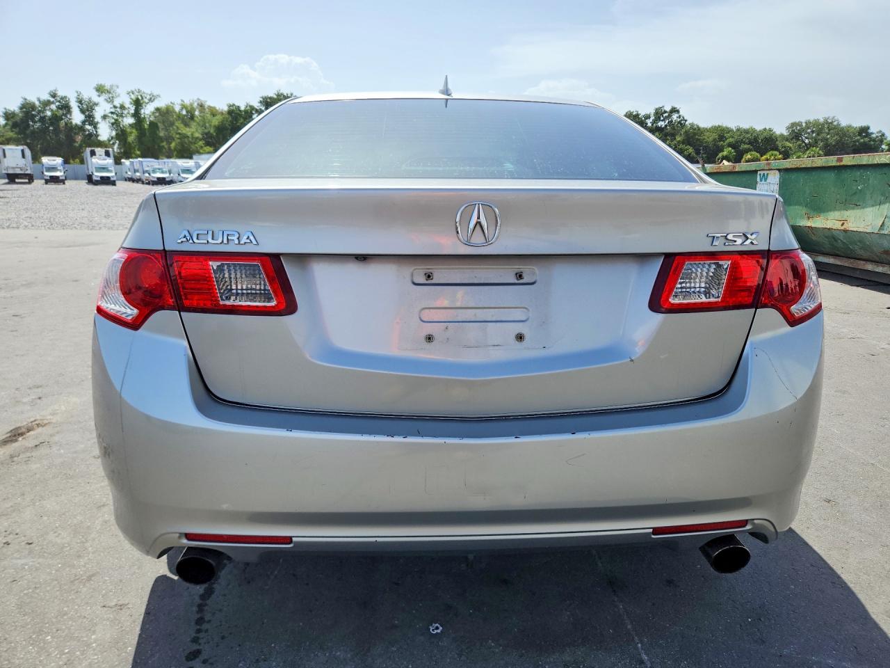 2010 Acura Tsx Silver vin: JH4CU2F68AC014011