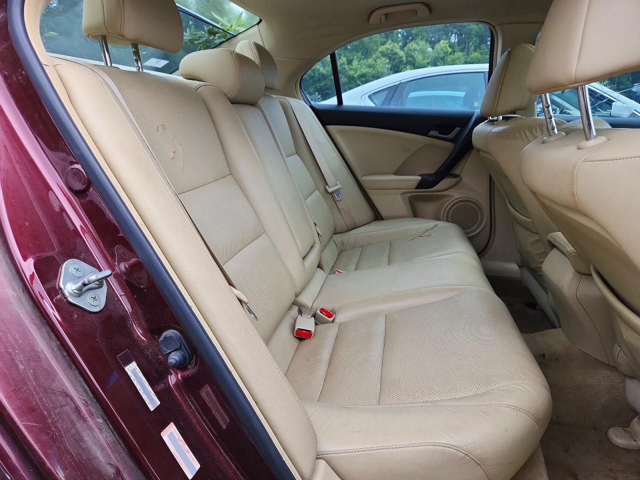 2010 Acura Tsx Бордовый vin: JH4CU2F68AC017877