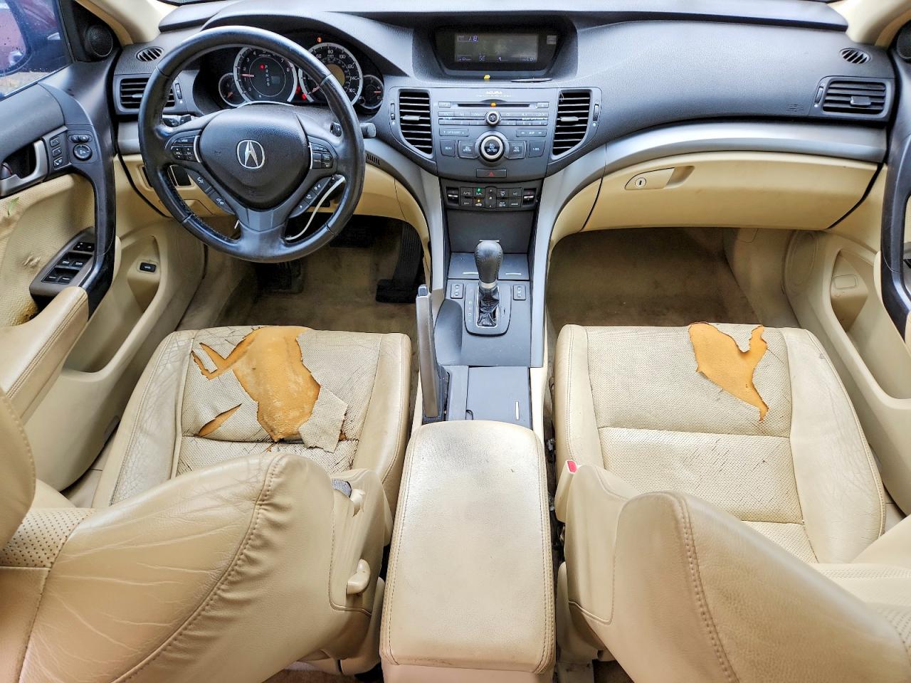 2010 Acura Tsx Бордовый vin: JH4CU2F68AC017877