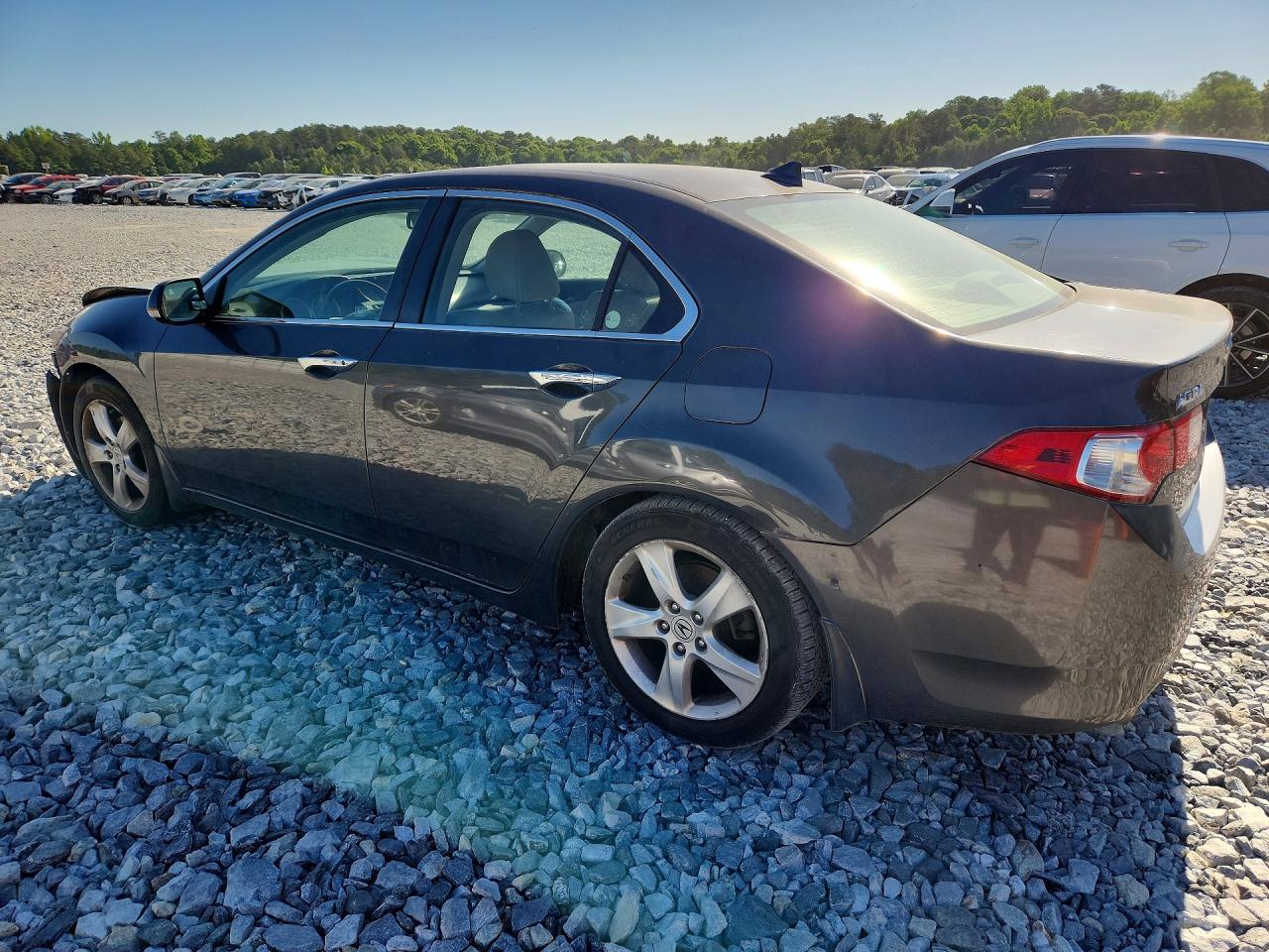 2010 Acura Tsx Gray vin: JH4CU2F68AC022447
