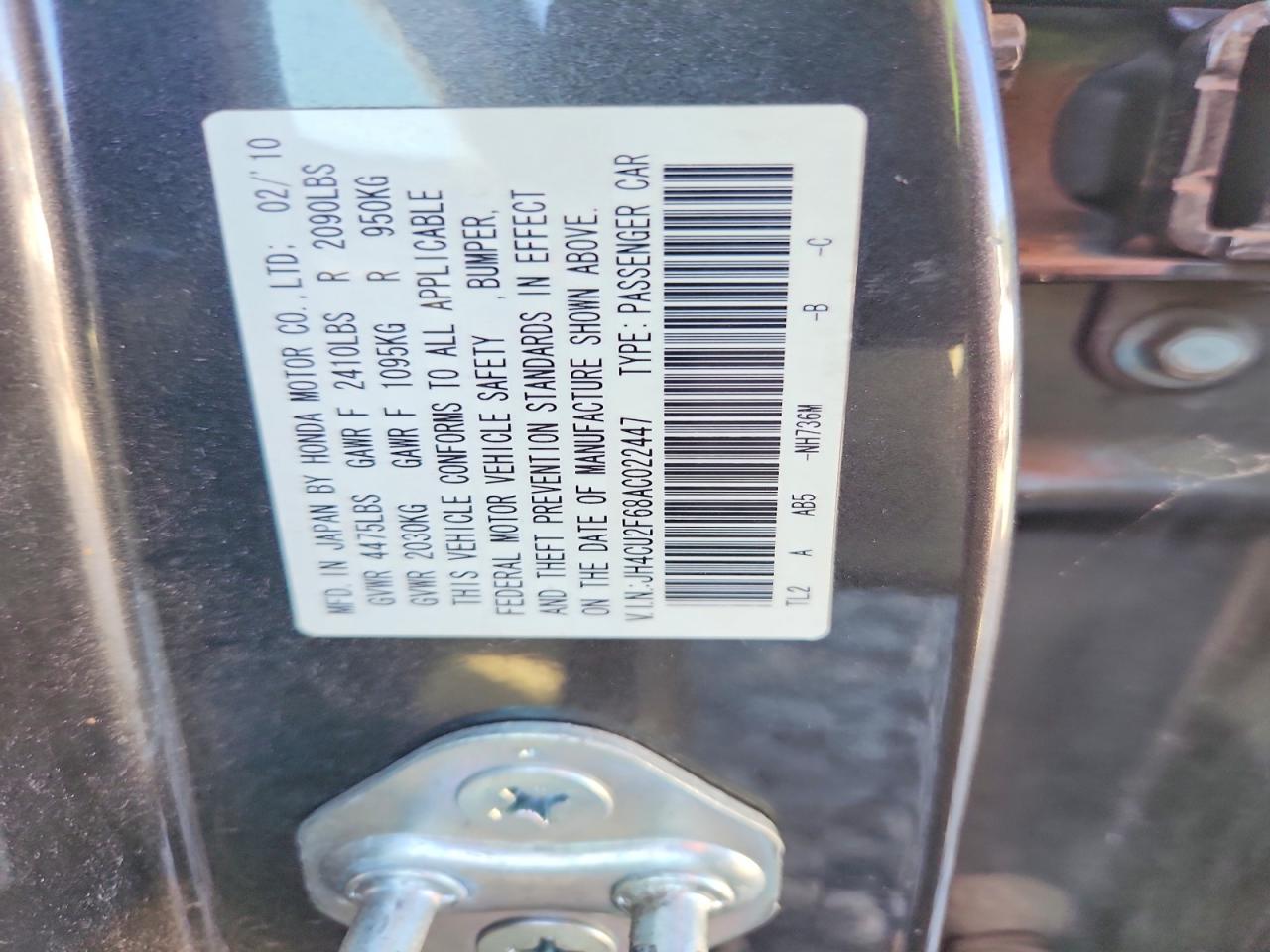 2010 Acura Tsx Gray vin: JH4CU2F68AC022447