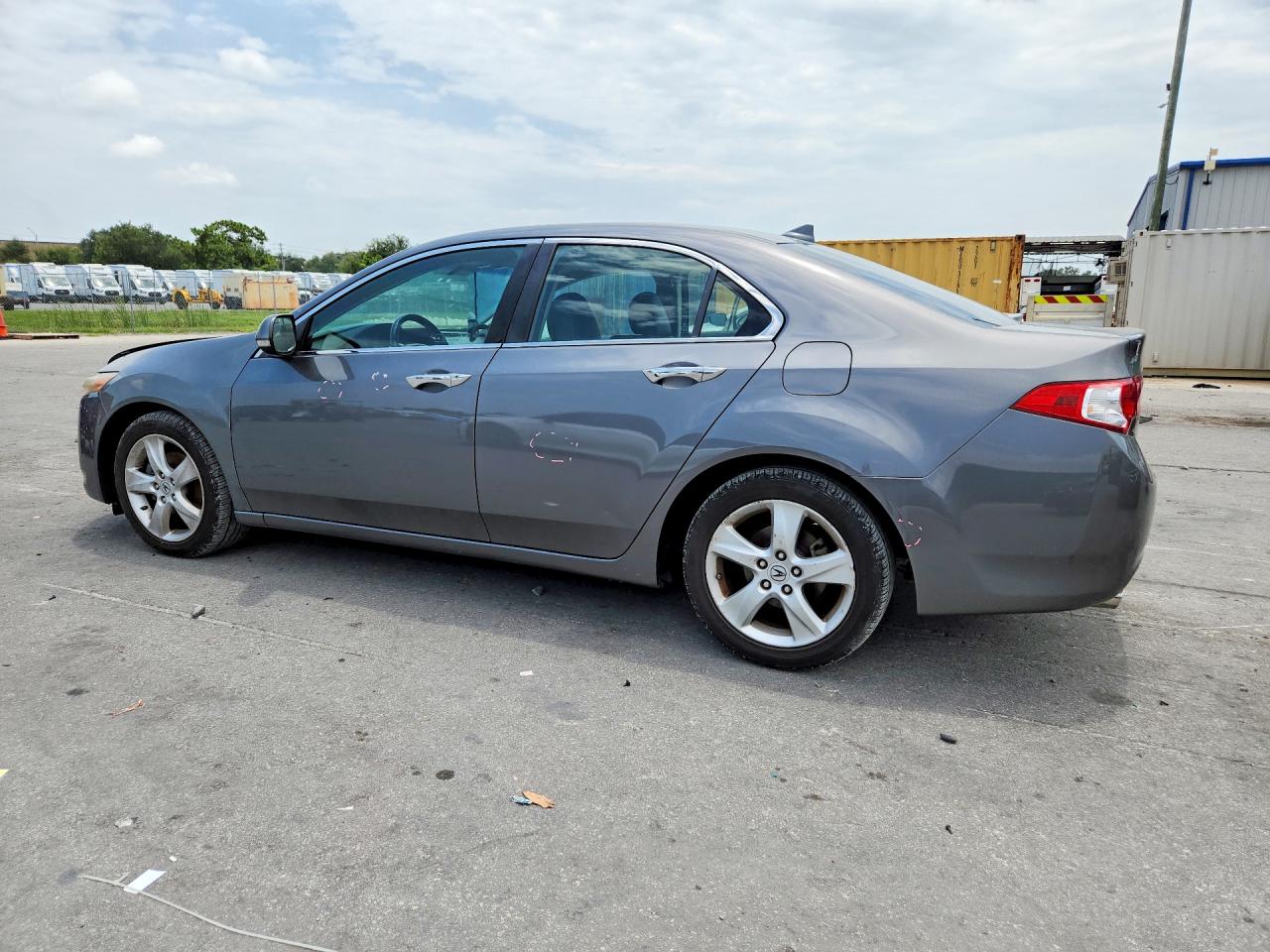2010 Acura Tsx Gray vin: JH4CU2F68AC026529