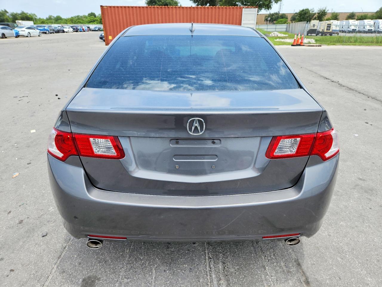 2010 Acura Tsx Gray vin: JH4CU2F68AC026529