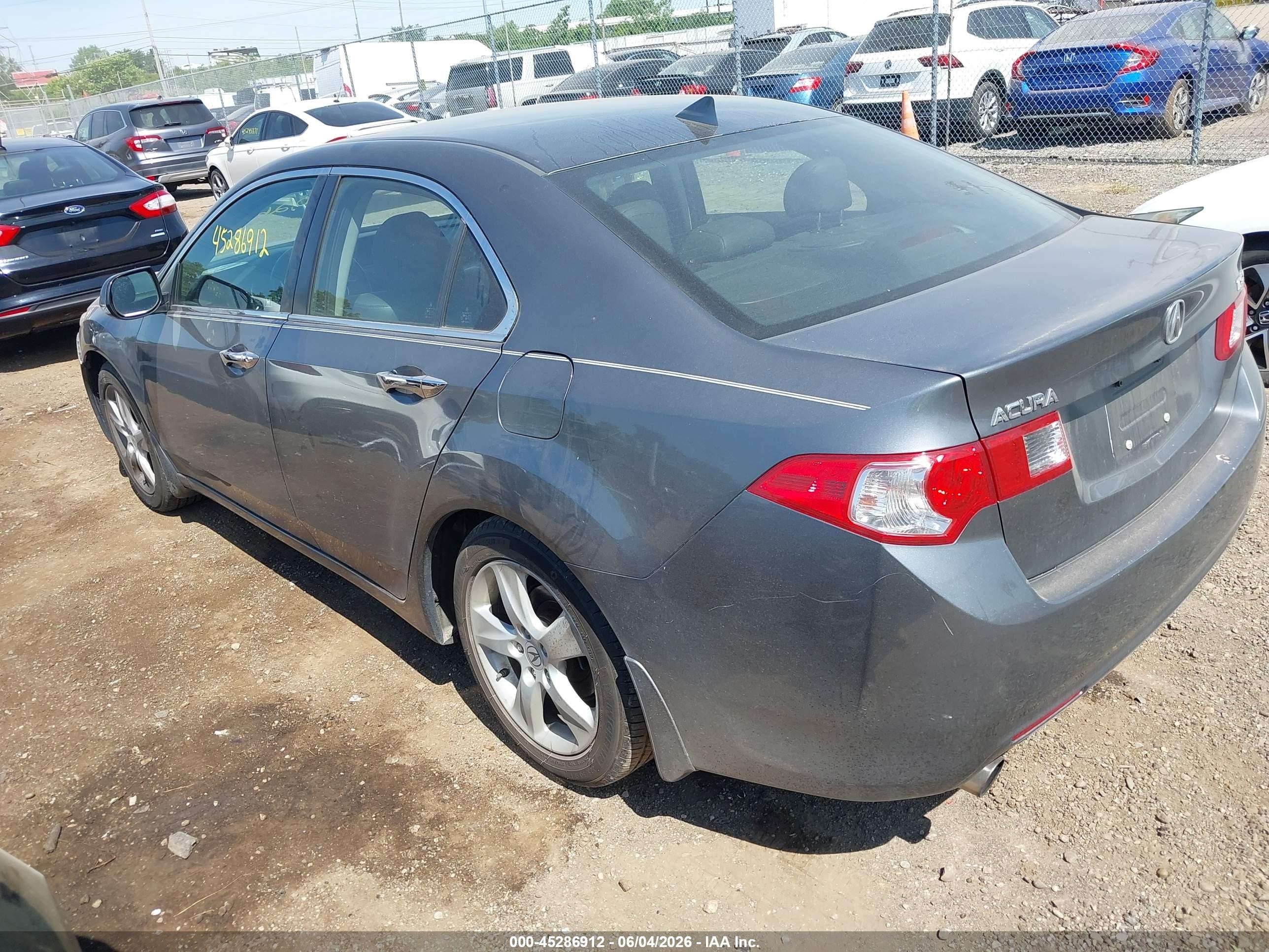 2010 Acura Tsx 2.4 Black vin: JH4CU2F68AC028068