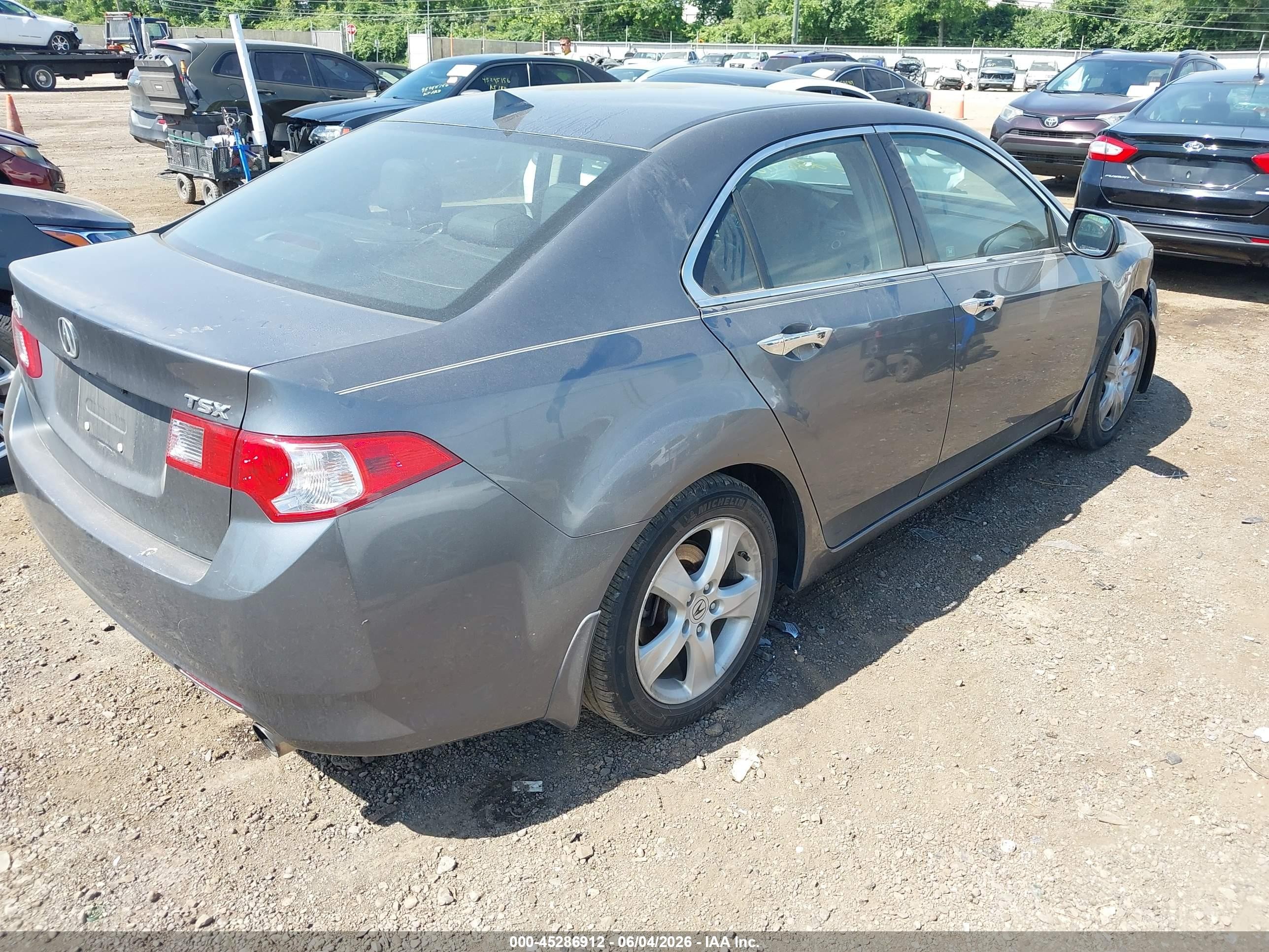2010 Acura Tsx 2.4 Black vin: JH4CU2F68AC028068