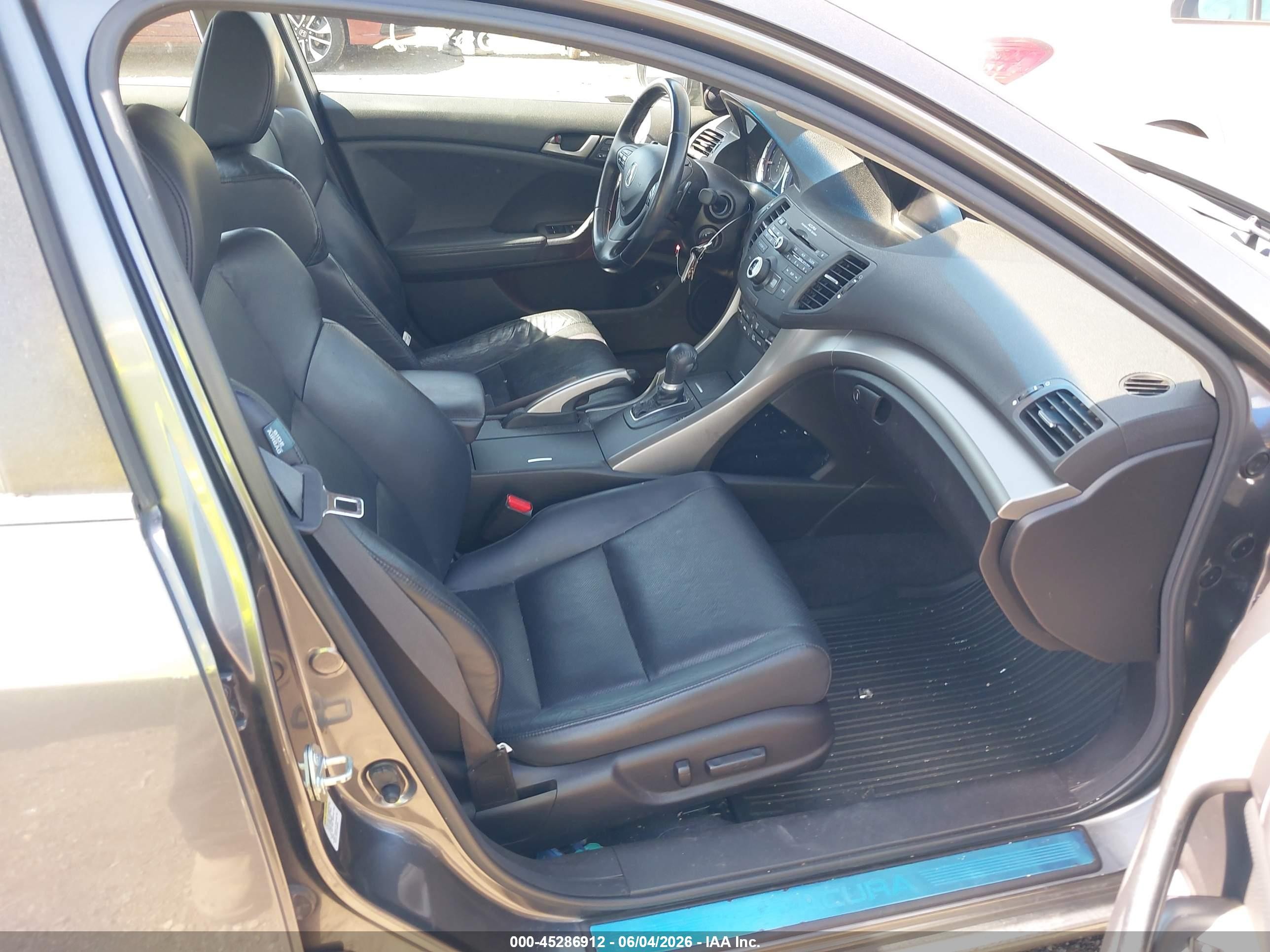 2010 Acura Tsx 2.4 Black vin: JH4CU2F68AC028068