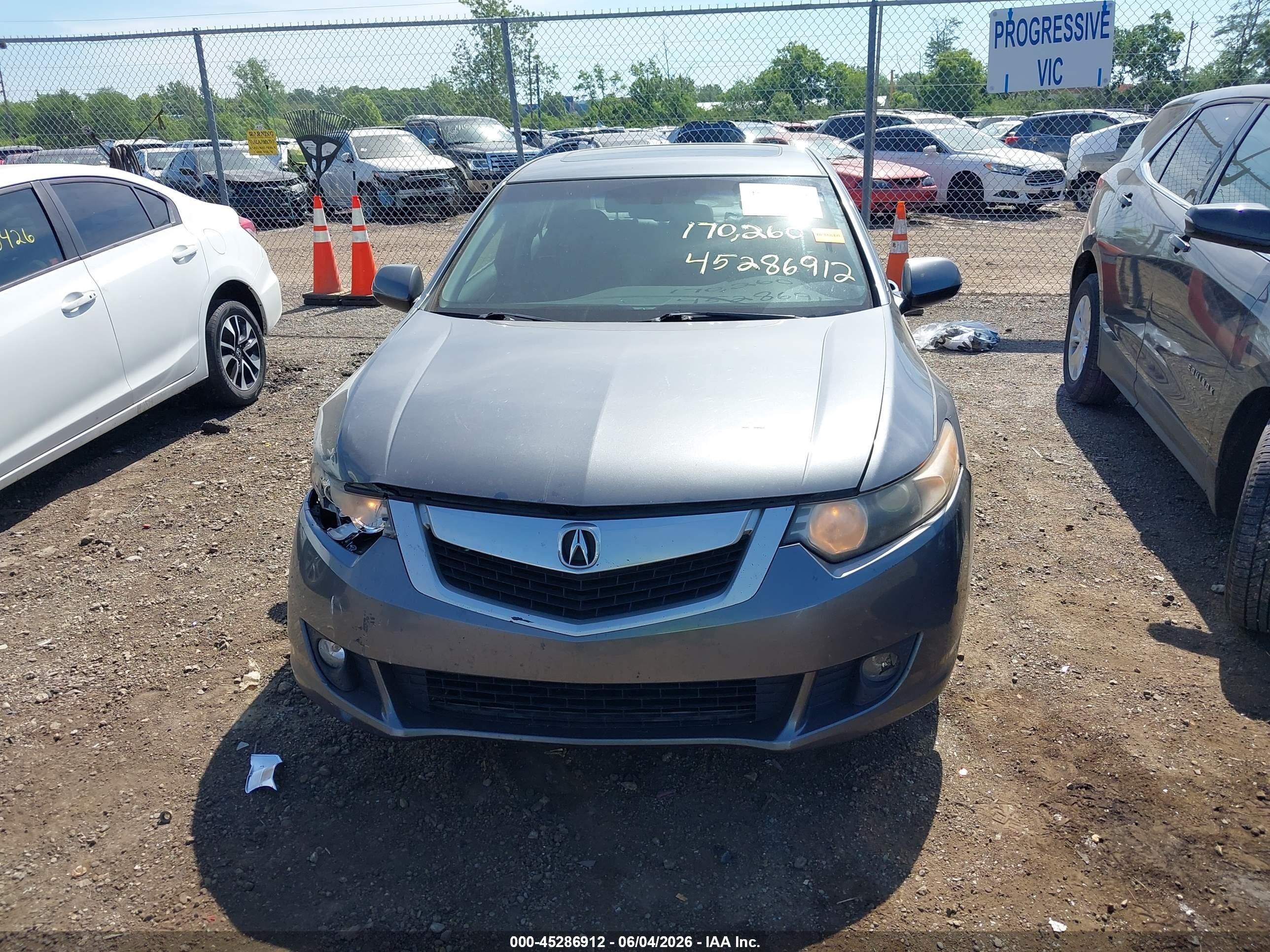 2010 Acura Tsx 2.4 Black vin: JH4CU2F68AC028068