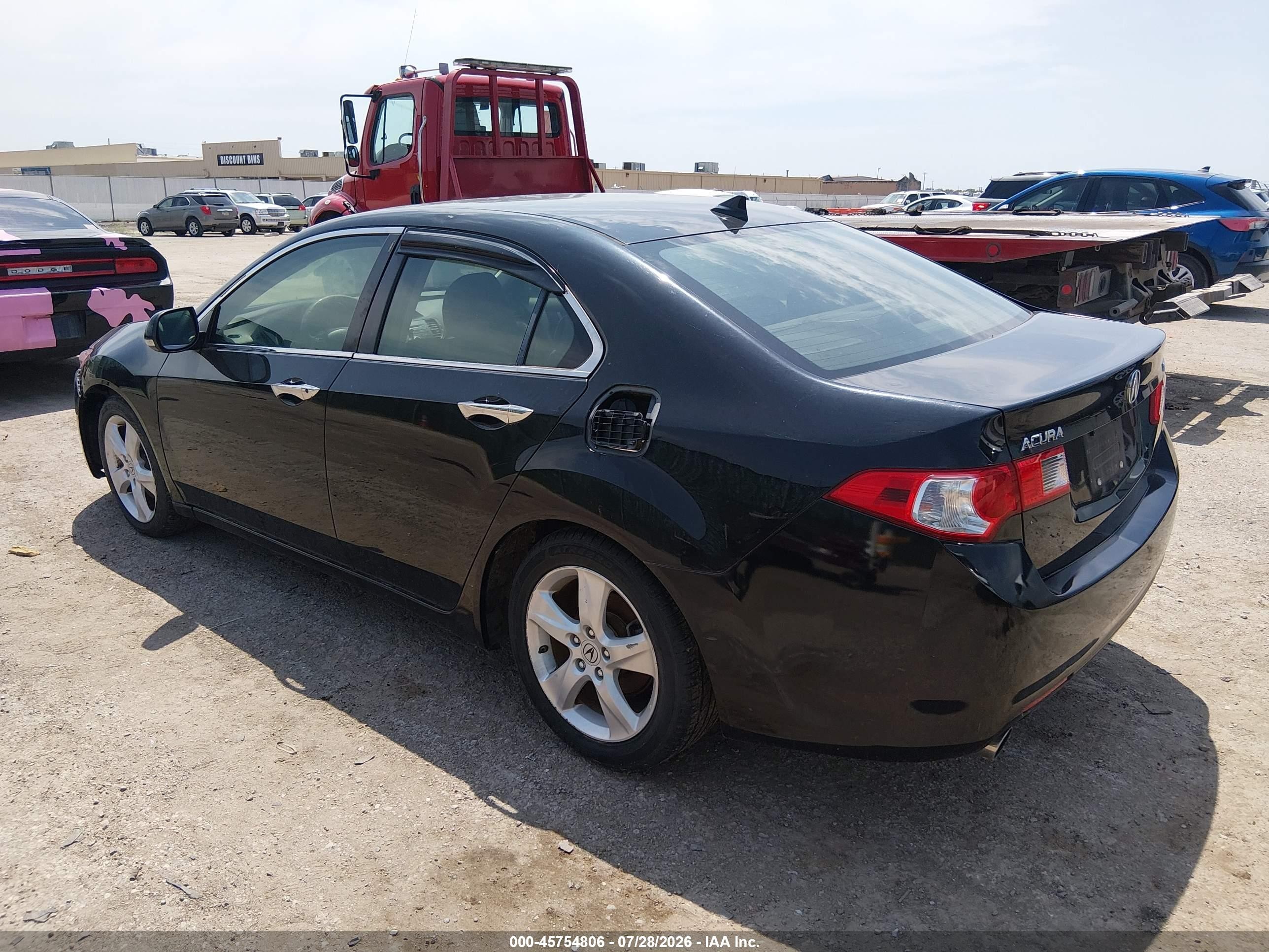 2010 Acura Tsx 2.4 Black vin: JH4CU2F68AC029124