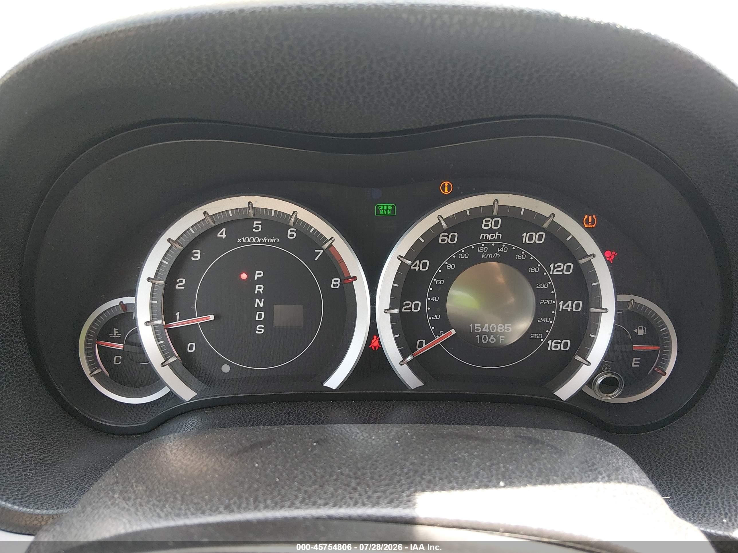 2010 Acura Tsx 2.4 Black vin: JH4CU2F68AC029124
