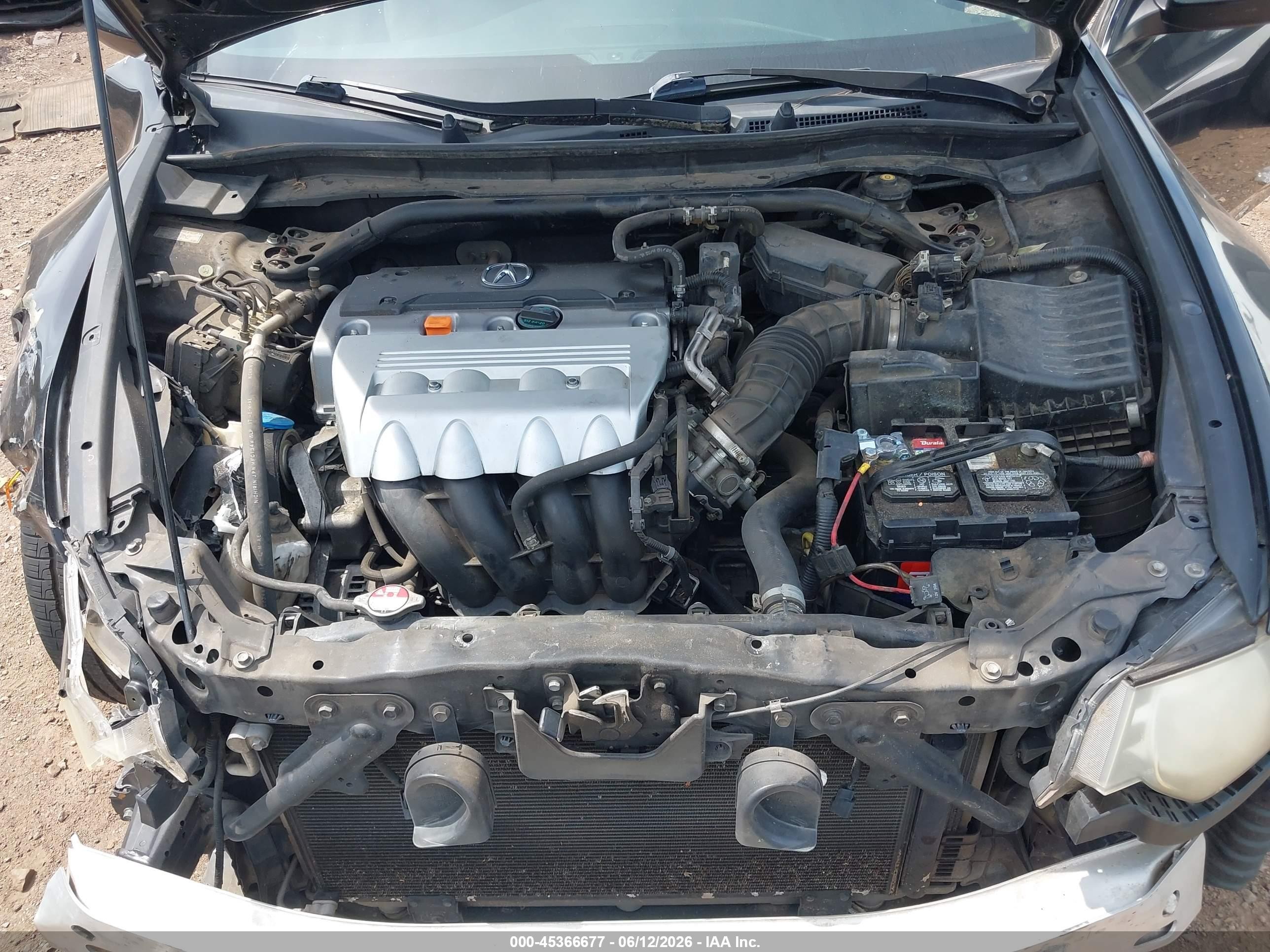 2010 Acura Tsx 2.4 Black vin: JH4CU2F68AC031911