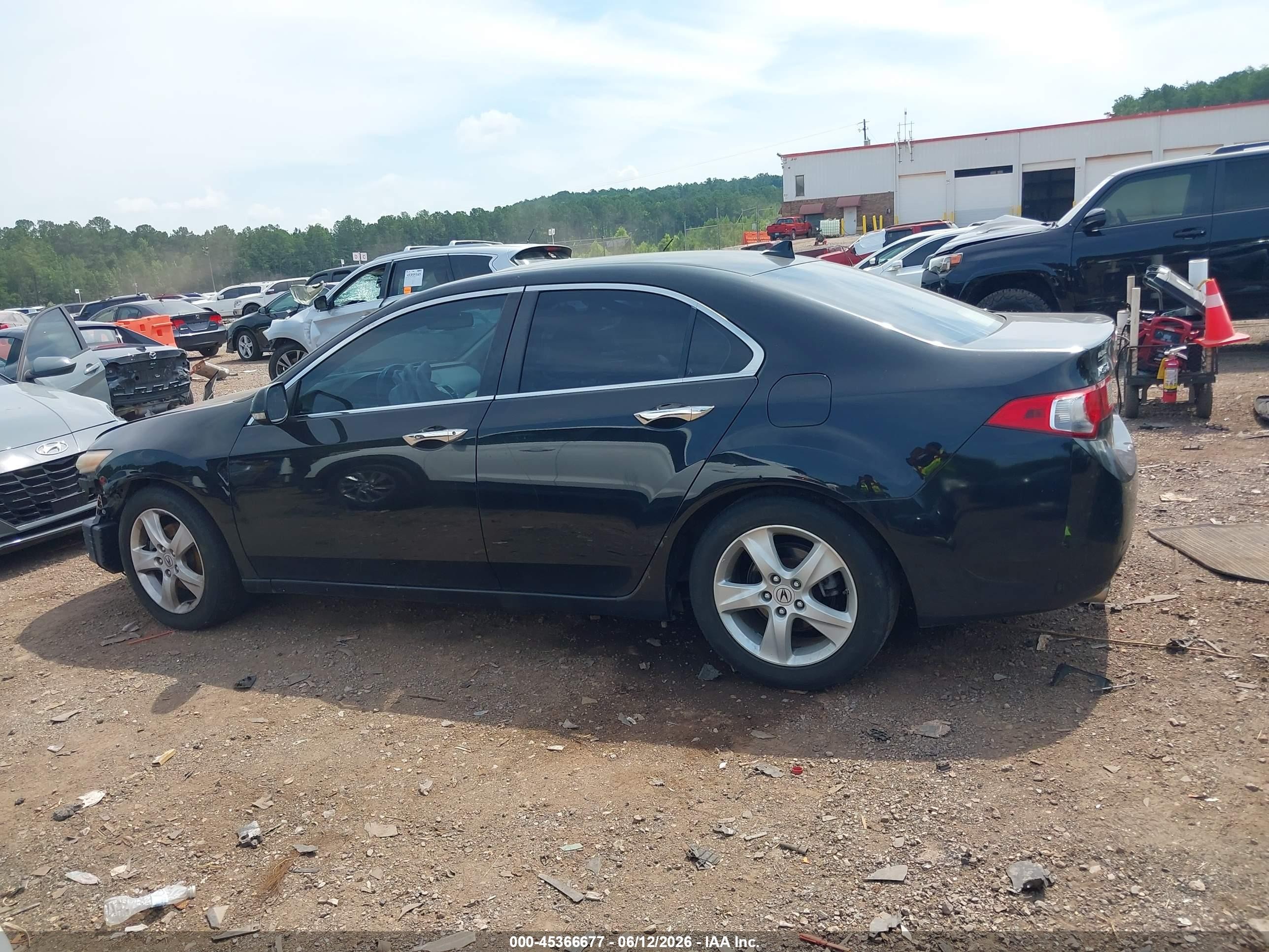 2010 Acura Tsx 2.4 Black vin: JH4CU2F68AC031911
