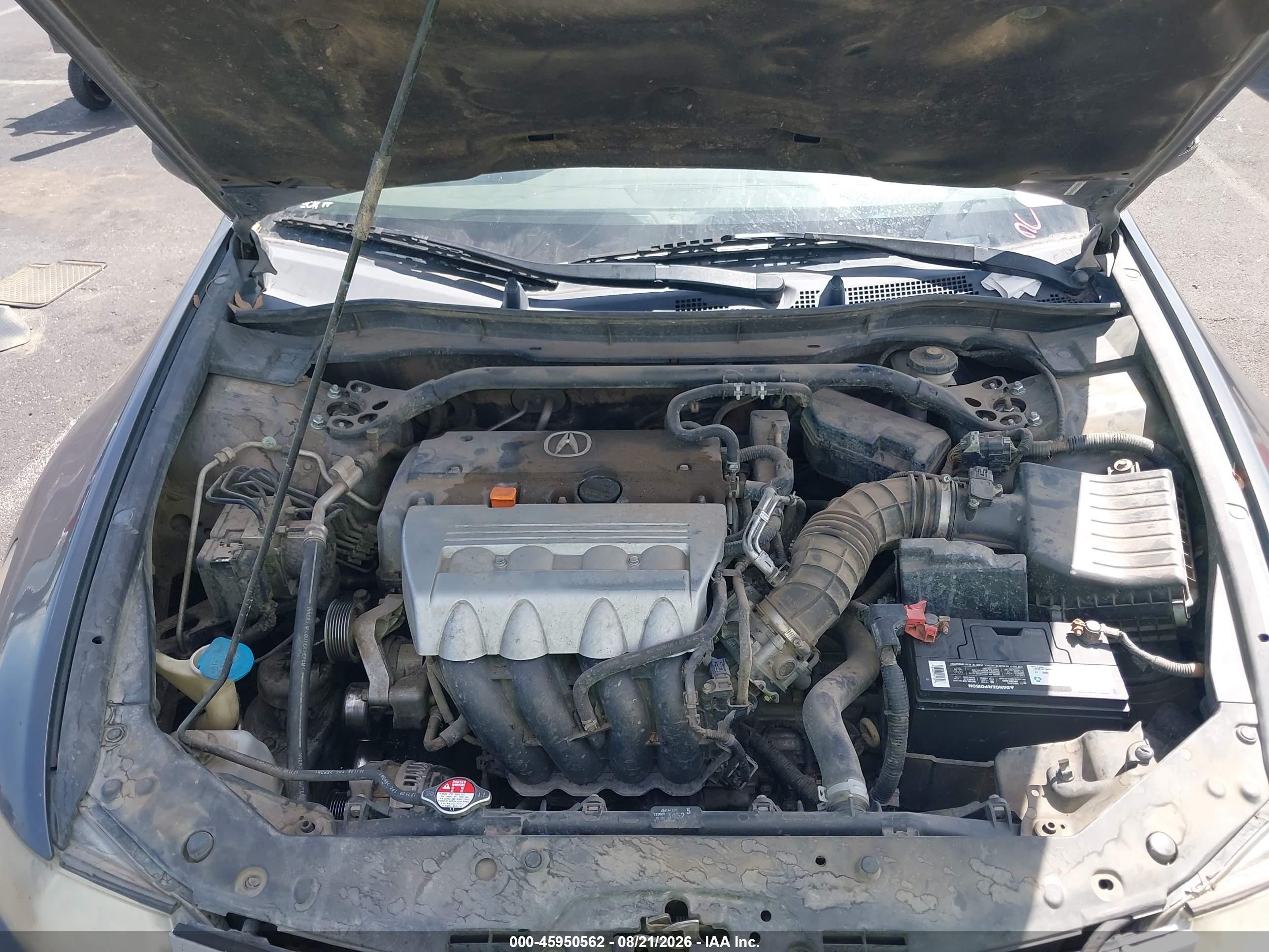 2010 Acura Tsx 2.4 Серый vin: JH4CU2F68AC034047