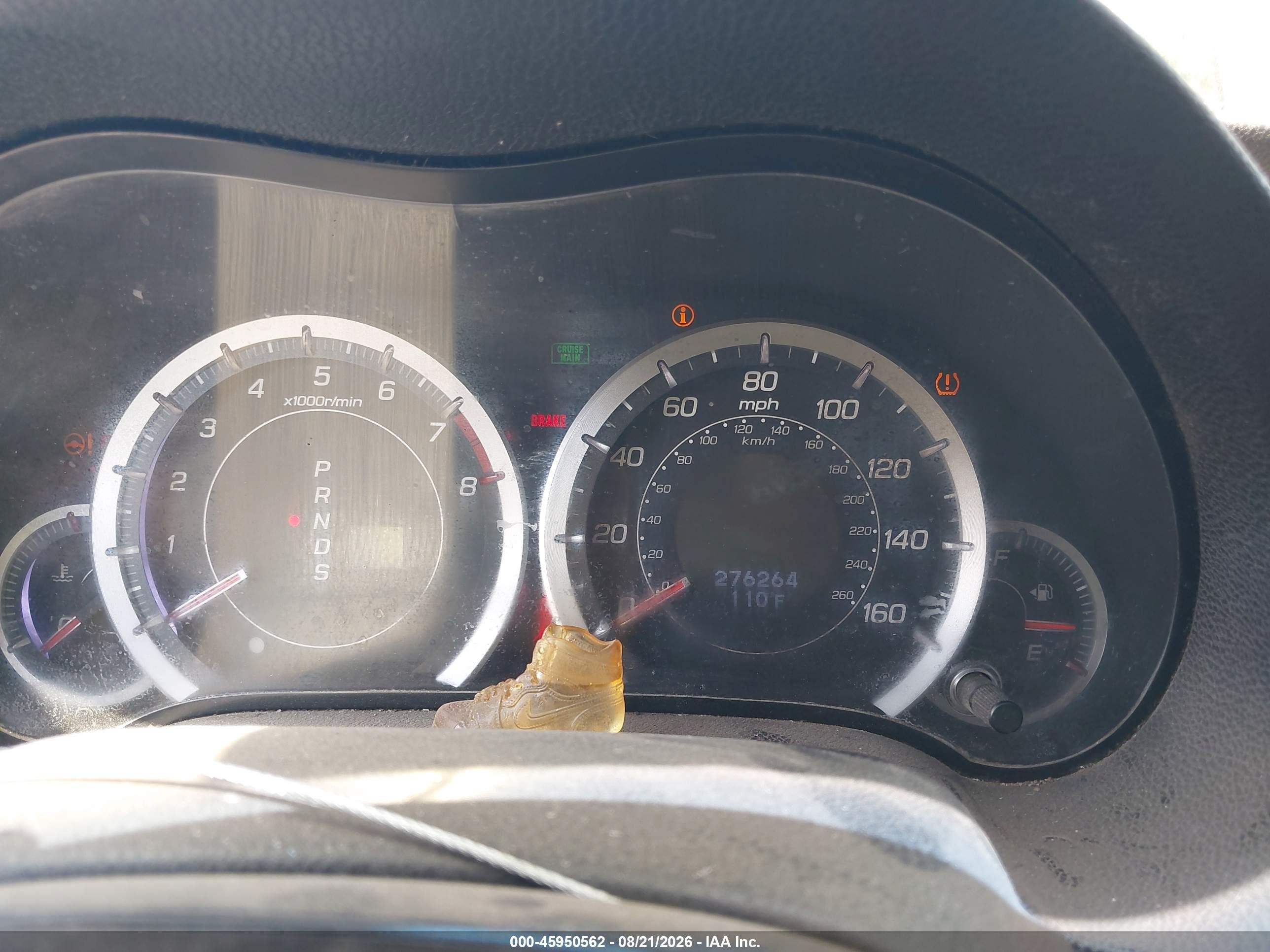 2010 Acura Tsx 2.4 Серый vin: JH4CU2F68AC034047