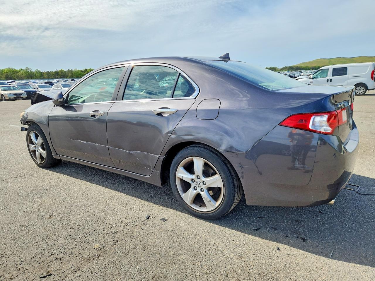 2010 Acura Tsx Gray vin: JH4CU2F68AC035506