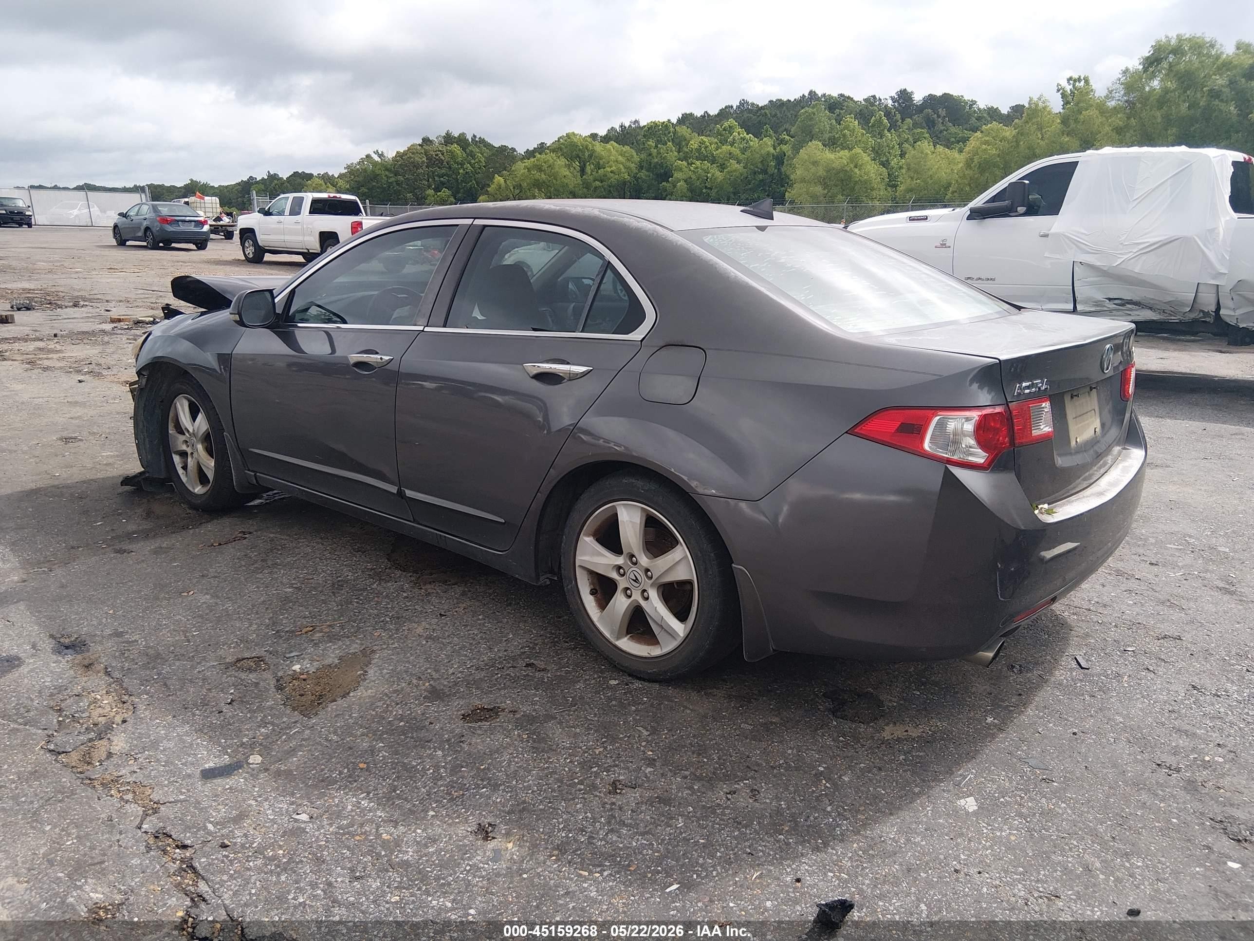 2010 Acura Tsx 2.4 Серый vin: JH4CU2F68AC037823