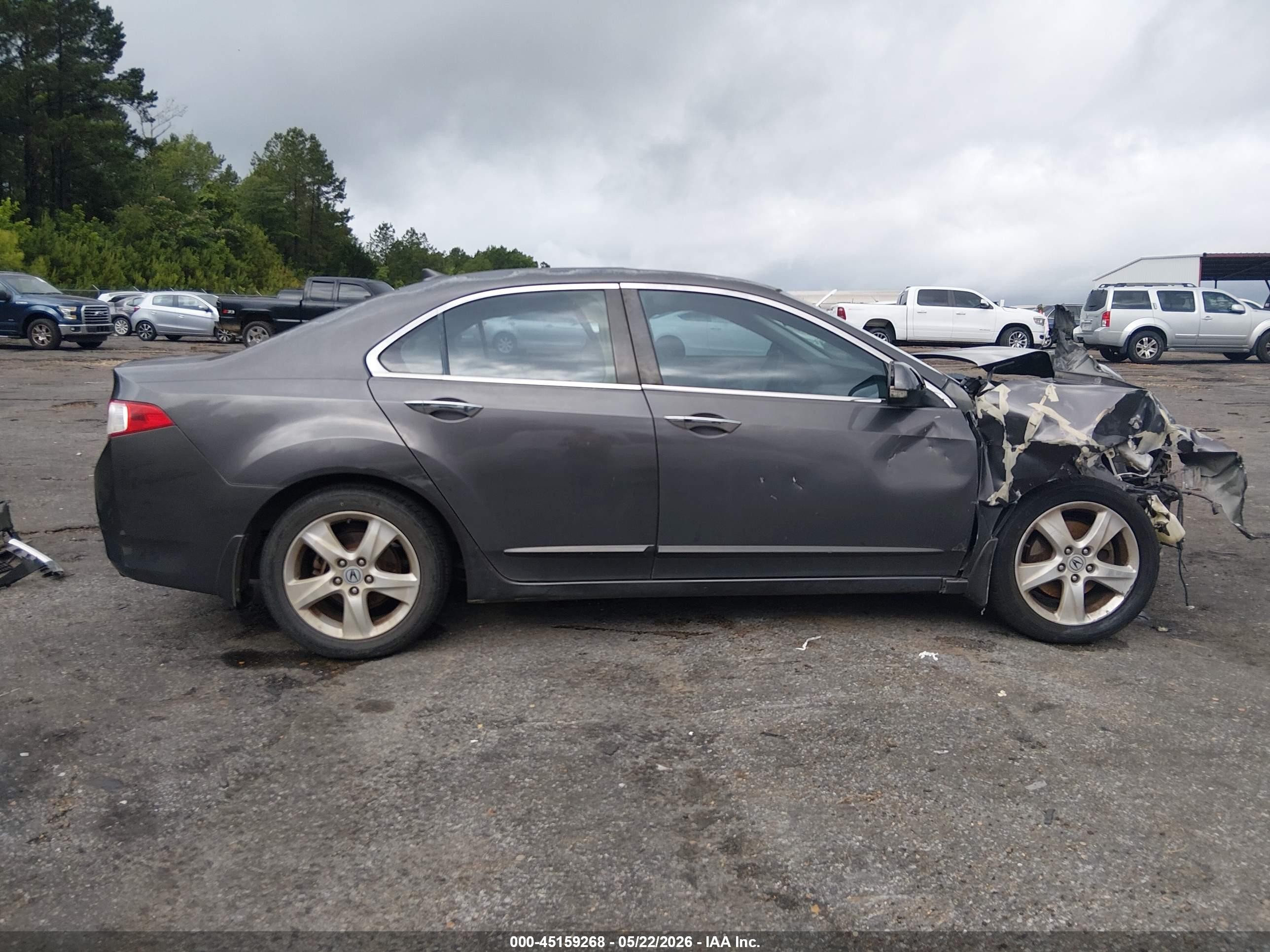 2010 Acura Tsx 2.4 Серый vin: JH4CU2F68AC037823