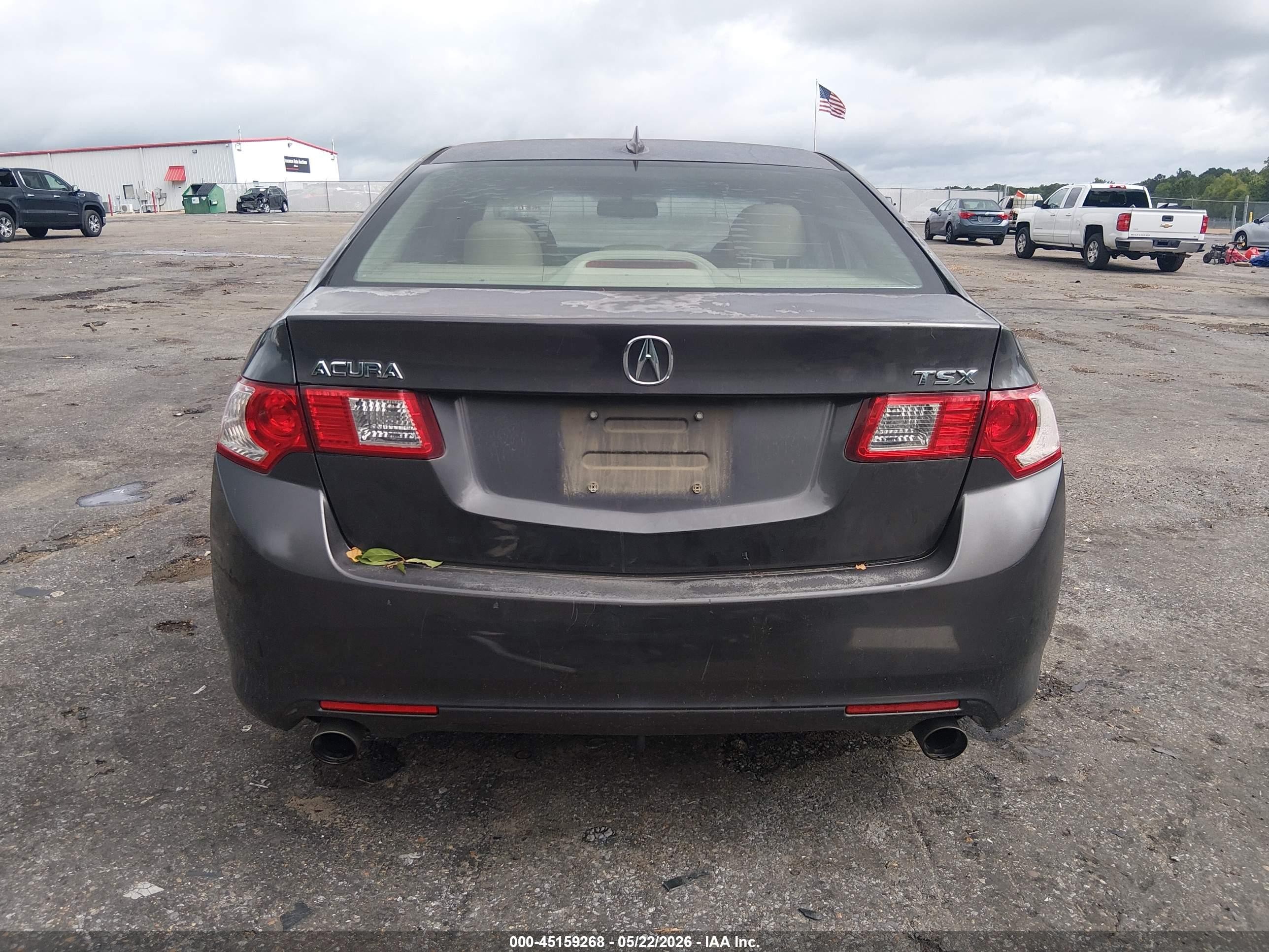 2010 Acura Tsx 2.4 Серый vin: JH4CU2F68AC037823