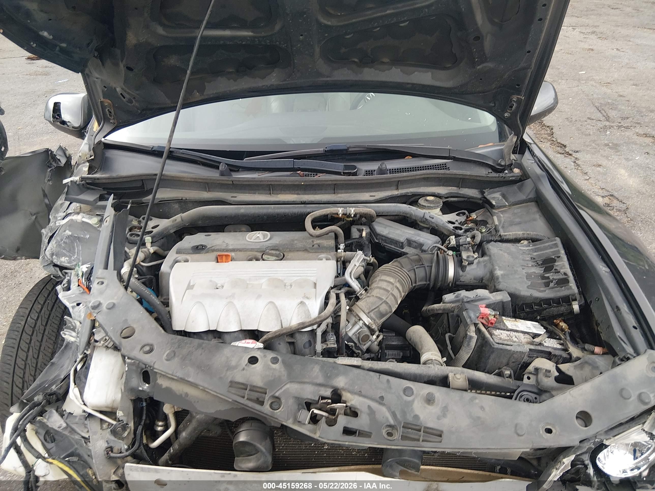 2010 Acura Tsx 2.4 Серый vin: JH4CU2F68AC037823