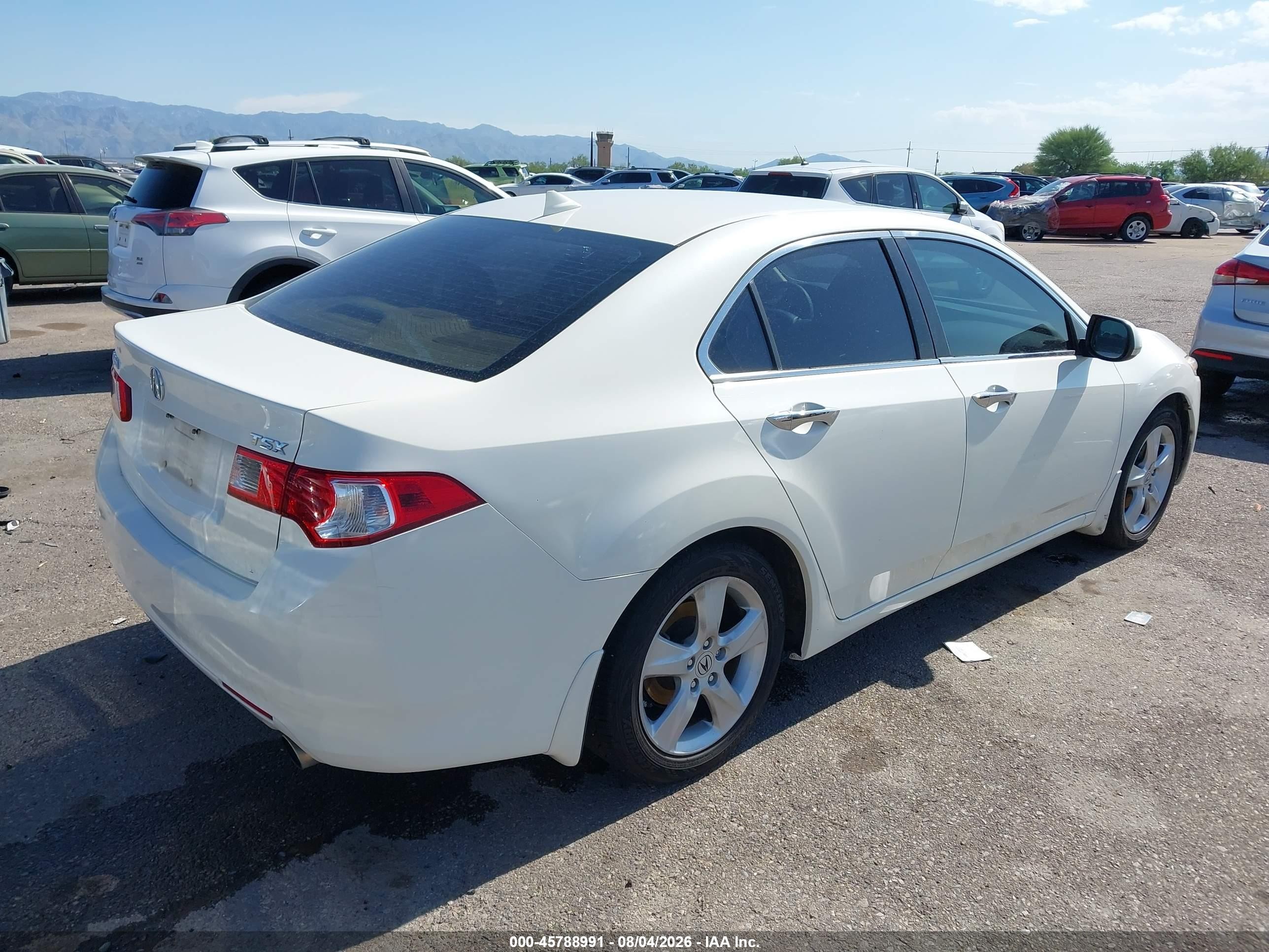 2010 Acura Tsx 2.4 Белый vin: JH4CU2F68AC041077