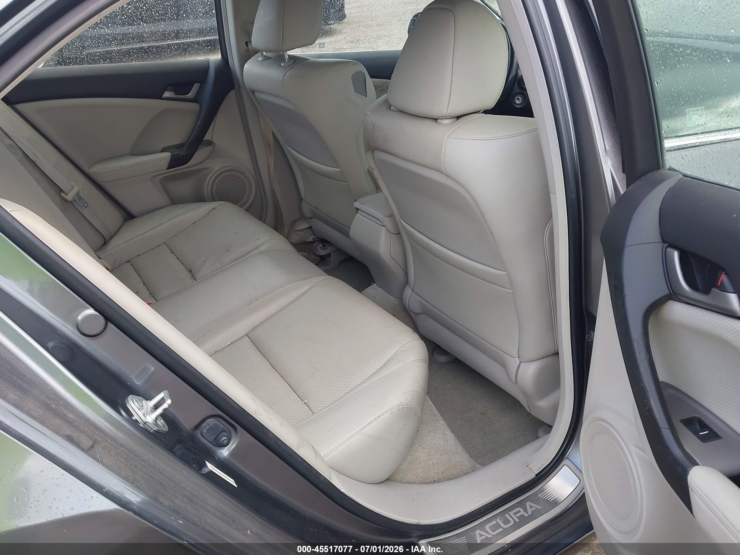 2010 Acura Tsx 2.4 Gray vin: JH4CU2F68AC041435