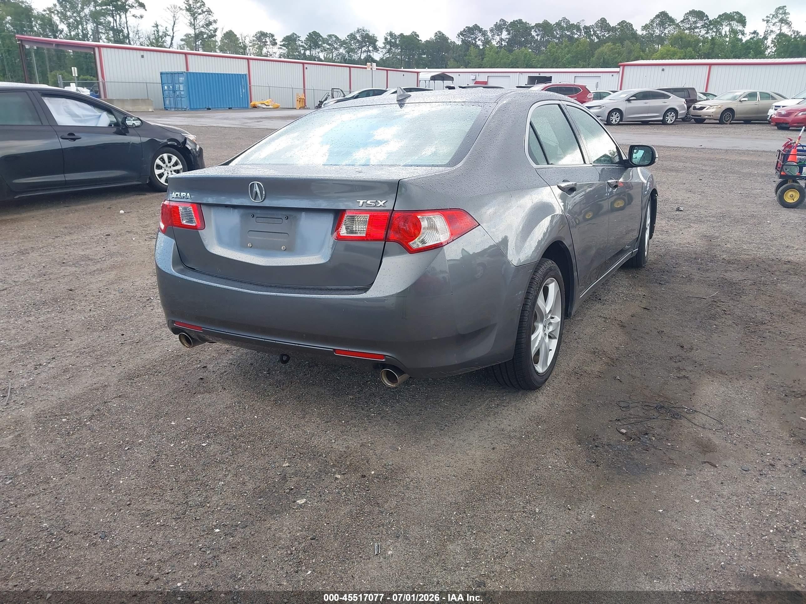 2010 Acura Tsx 2.4 Gray vin: JH4CU2F68AC041435