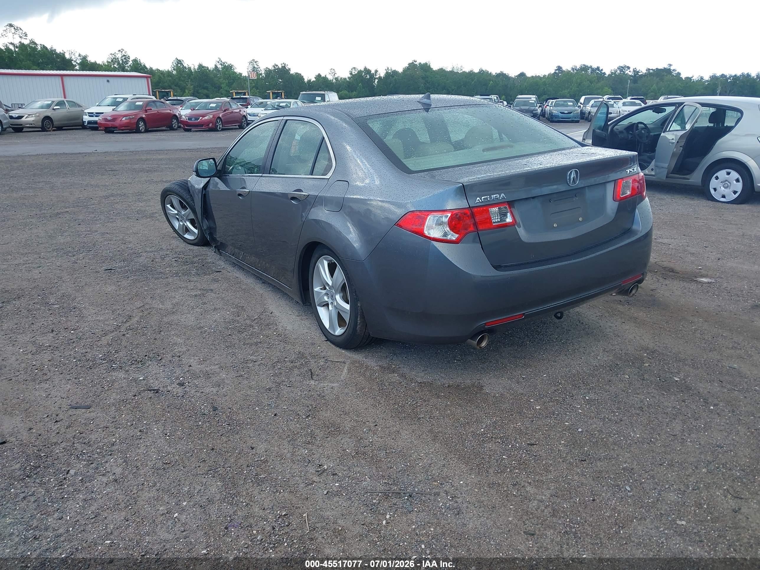 2010 Acura Tsx 2.4 Gray vin: JH4CU2F68AC041435