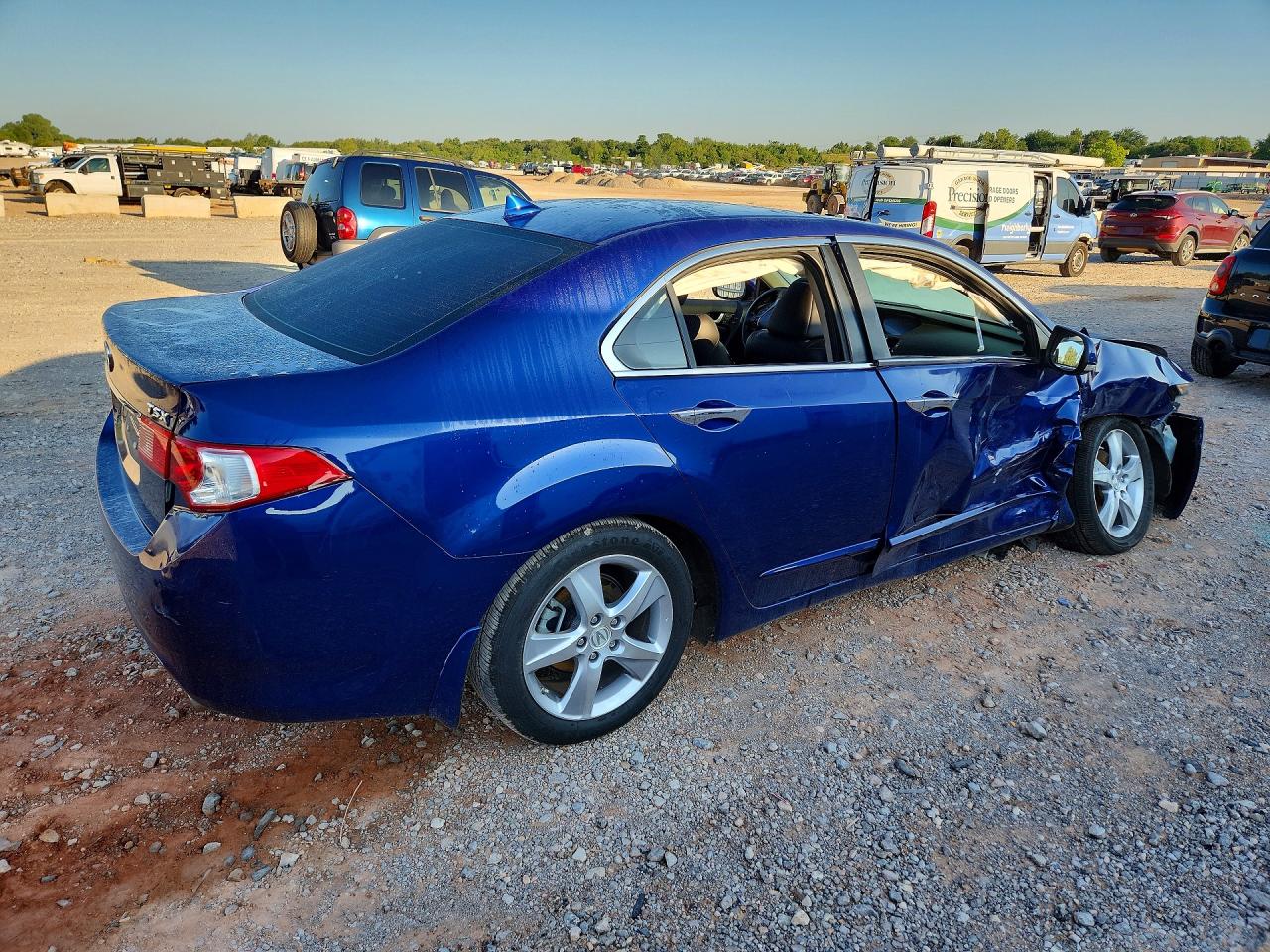 2011 Acura Tsx Blue vin: JH4CU2F68BC003009